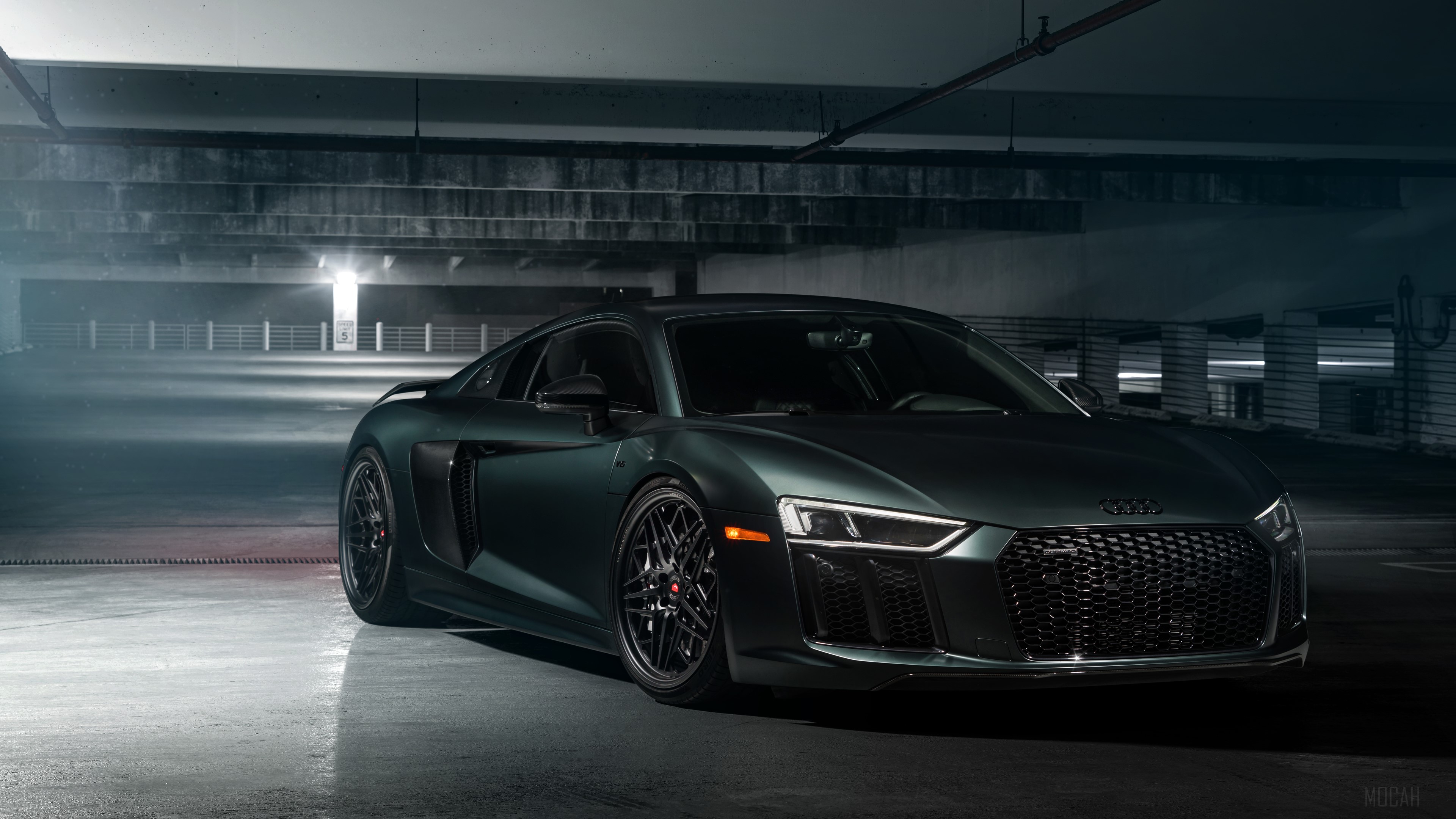 2018 Audi R8 V10 Front HD Wallpaper