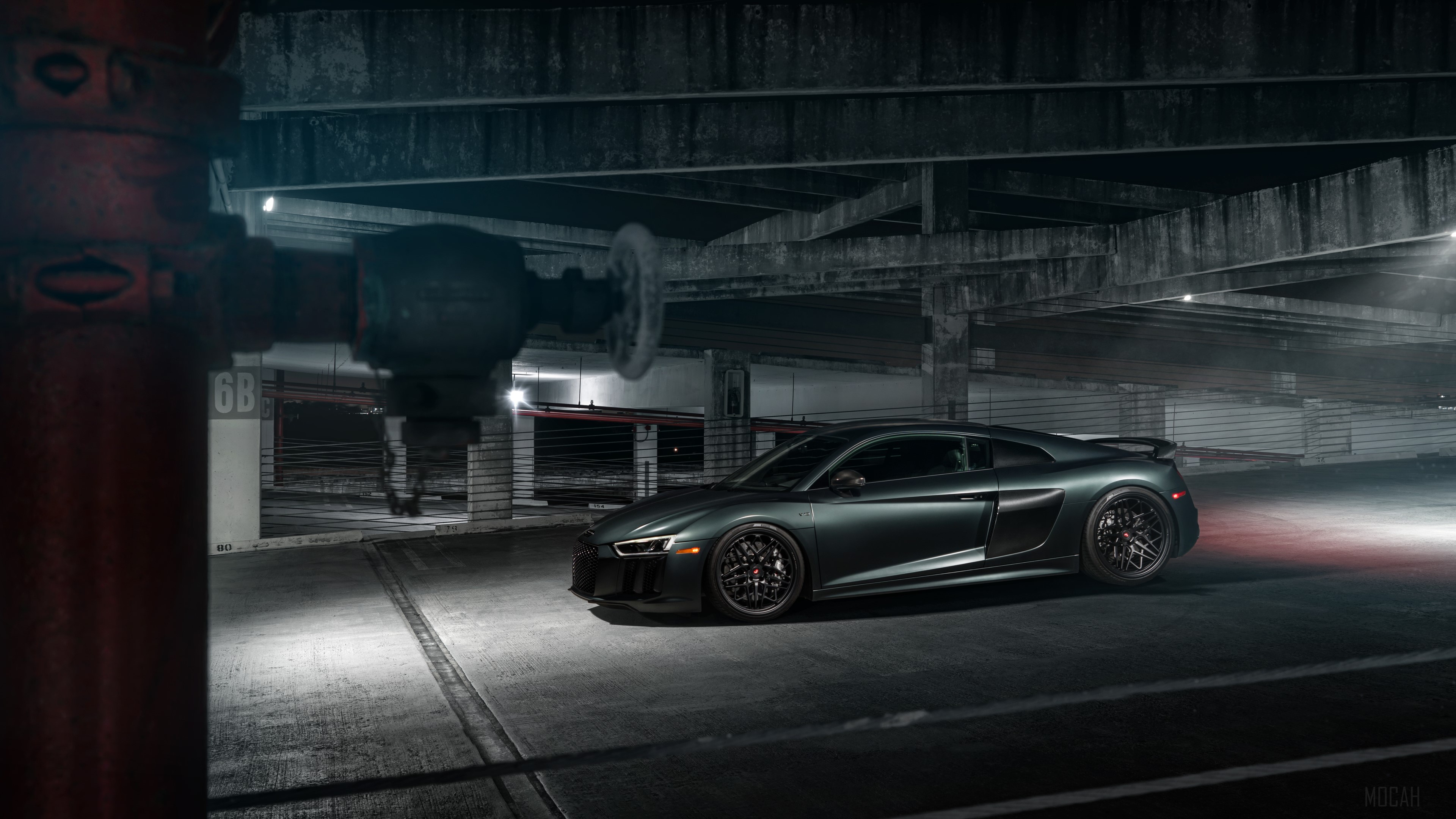 Audi R8 V10 2018 HD Wallpaper