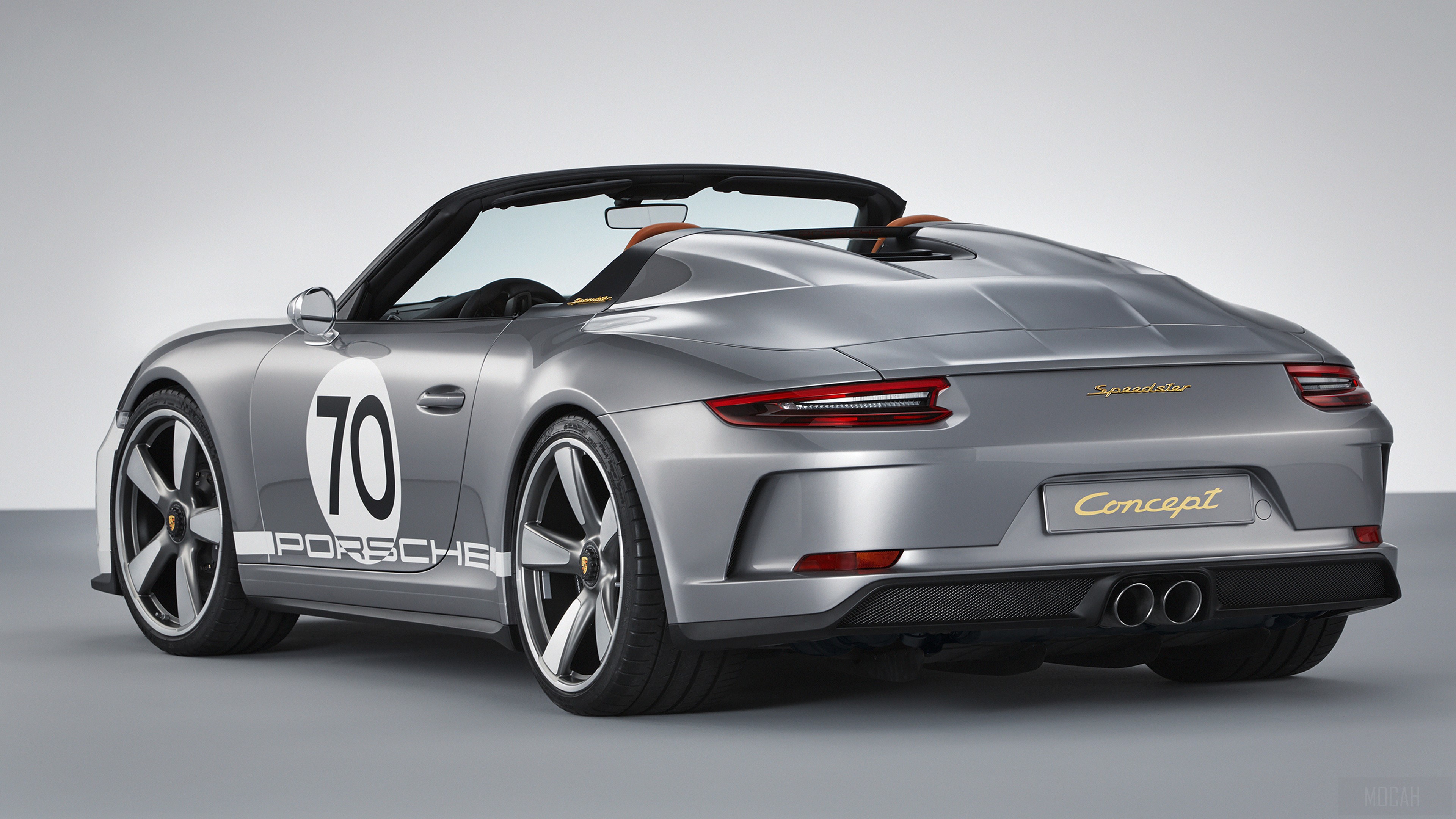 Porsche 911 Speedster Concept 2018 Rear HD Wallpaper