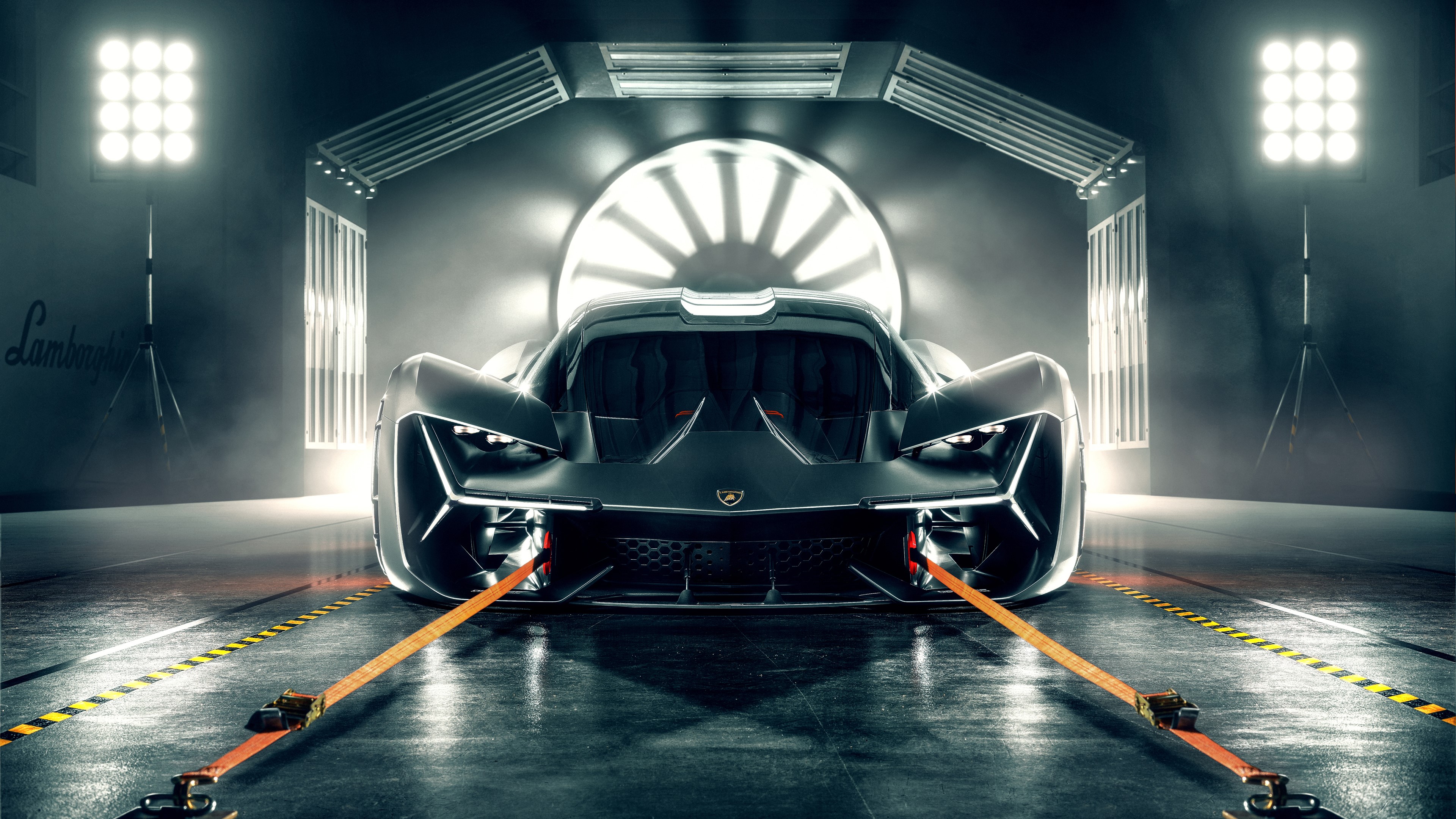 Lamborghini Terzo Millennio 2019 Front View HD Wallpaper