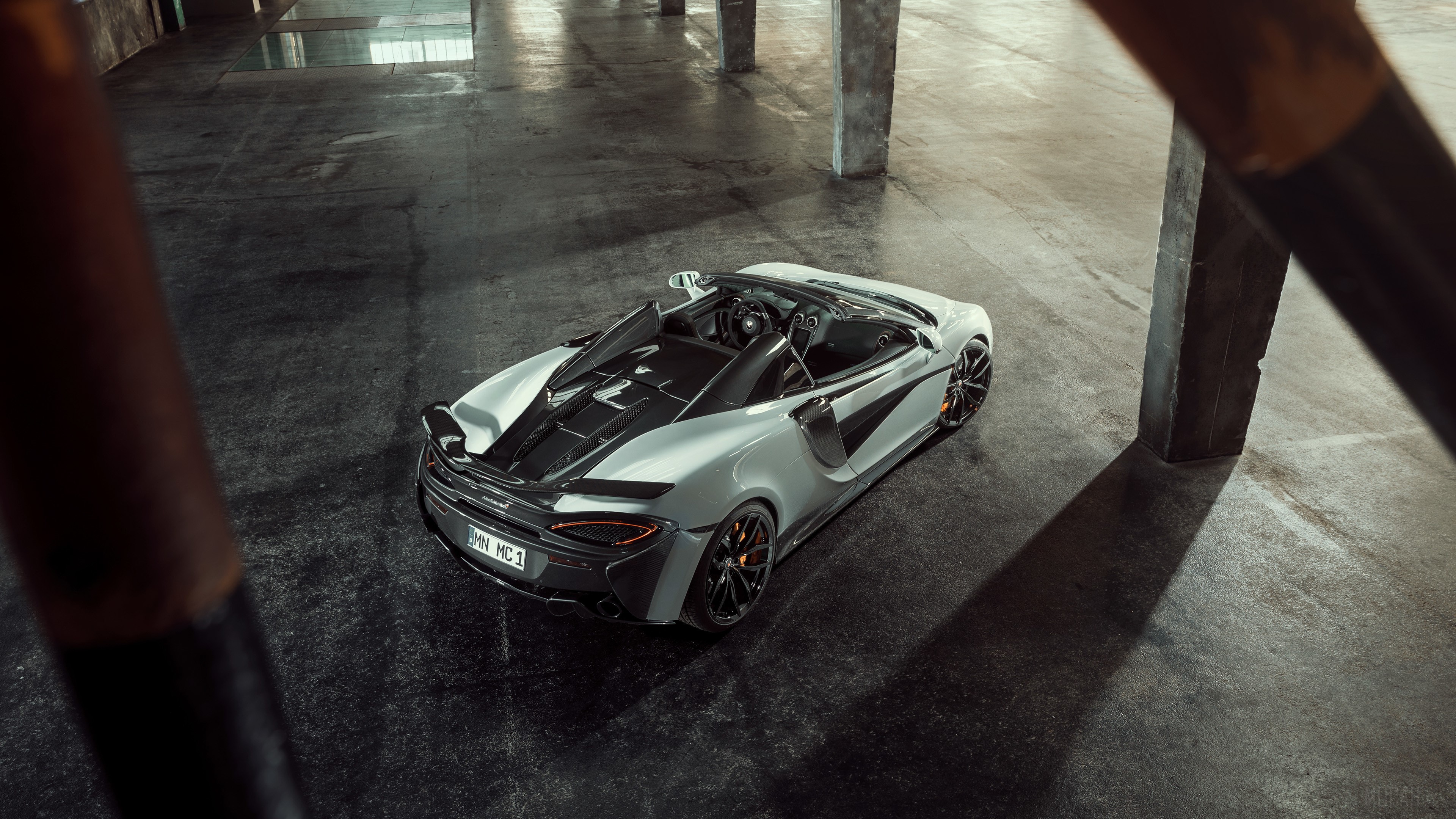 4K McLaren 570S Spider 2018 HD Wallpaper
