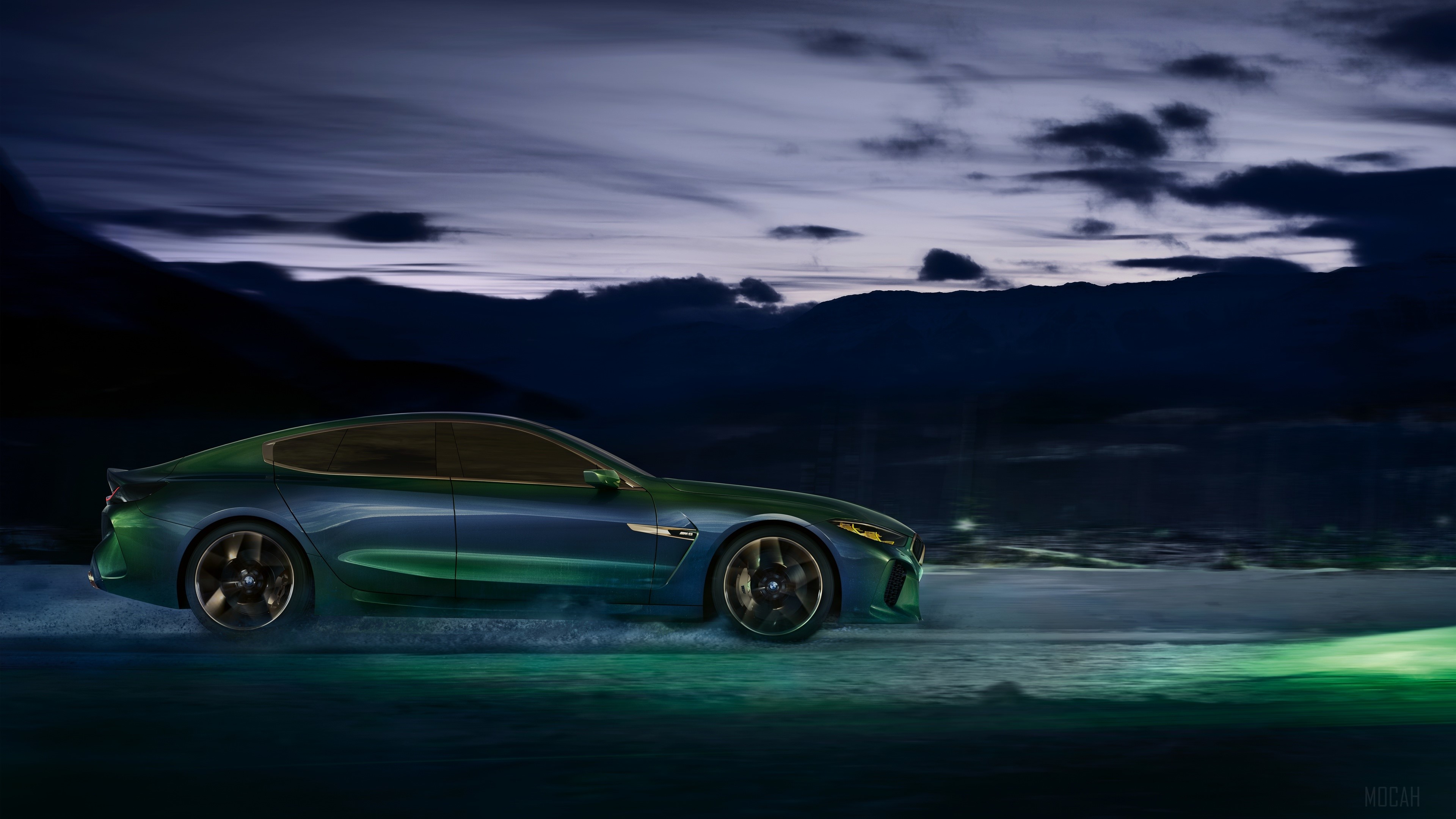 Bmw Concept M8 Gran Coupe 2018 HD Wallpaper