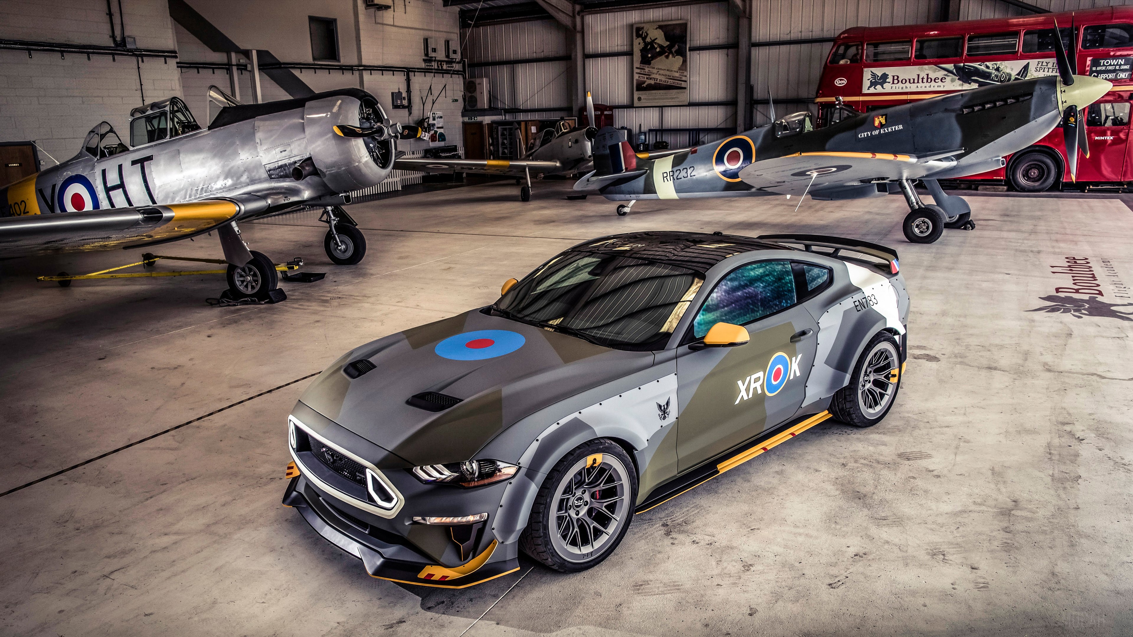 Ford Mustang GT Eagle Squadron 2018 4K HD Wallpaper