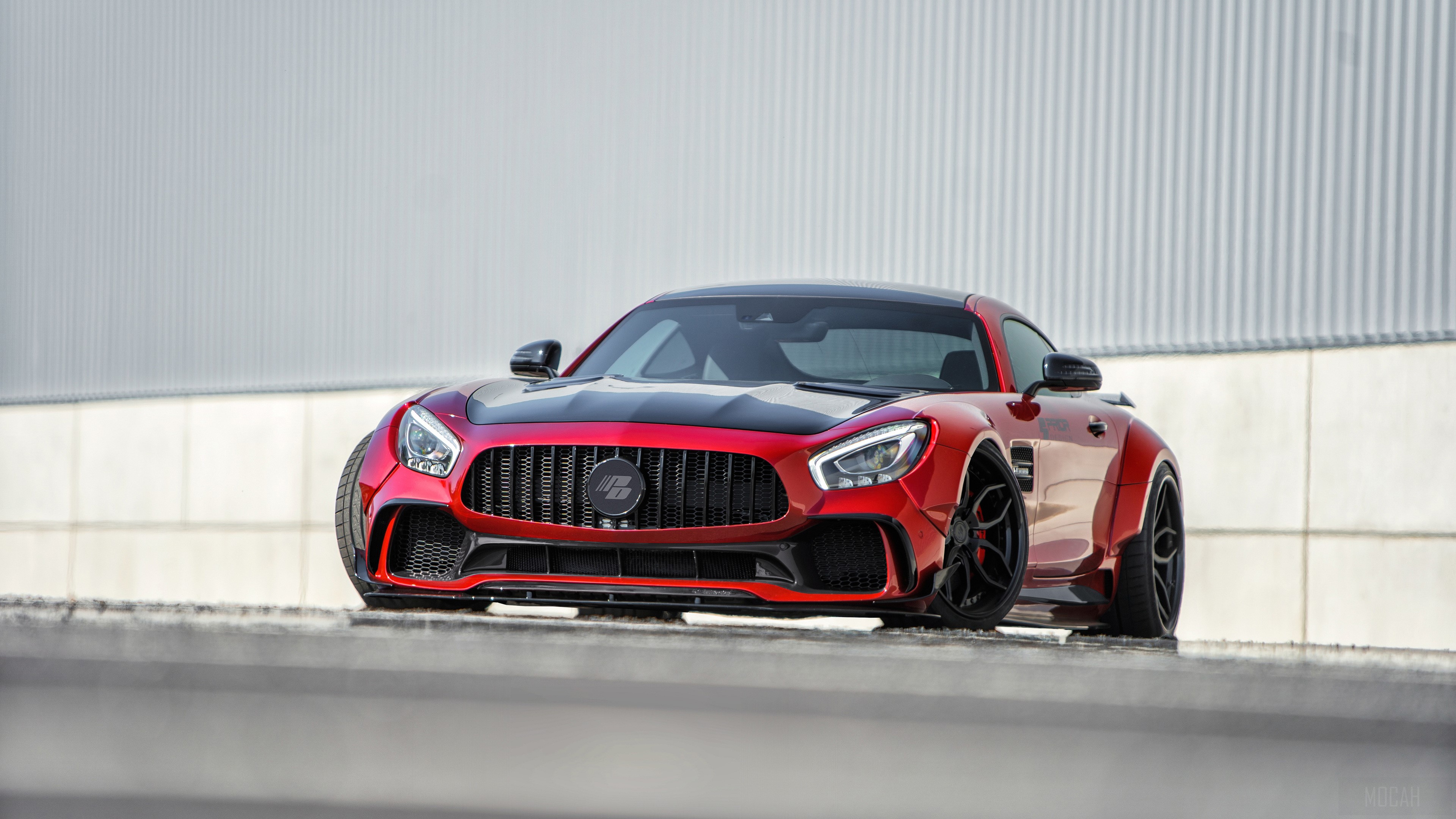 Prior Design Mercedes AMG GT S PD700GTR 2018 HD Wallpaper