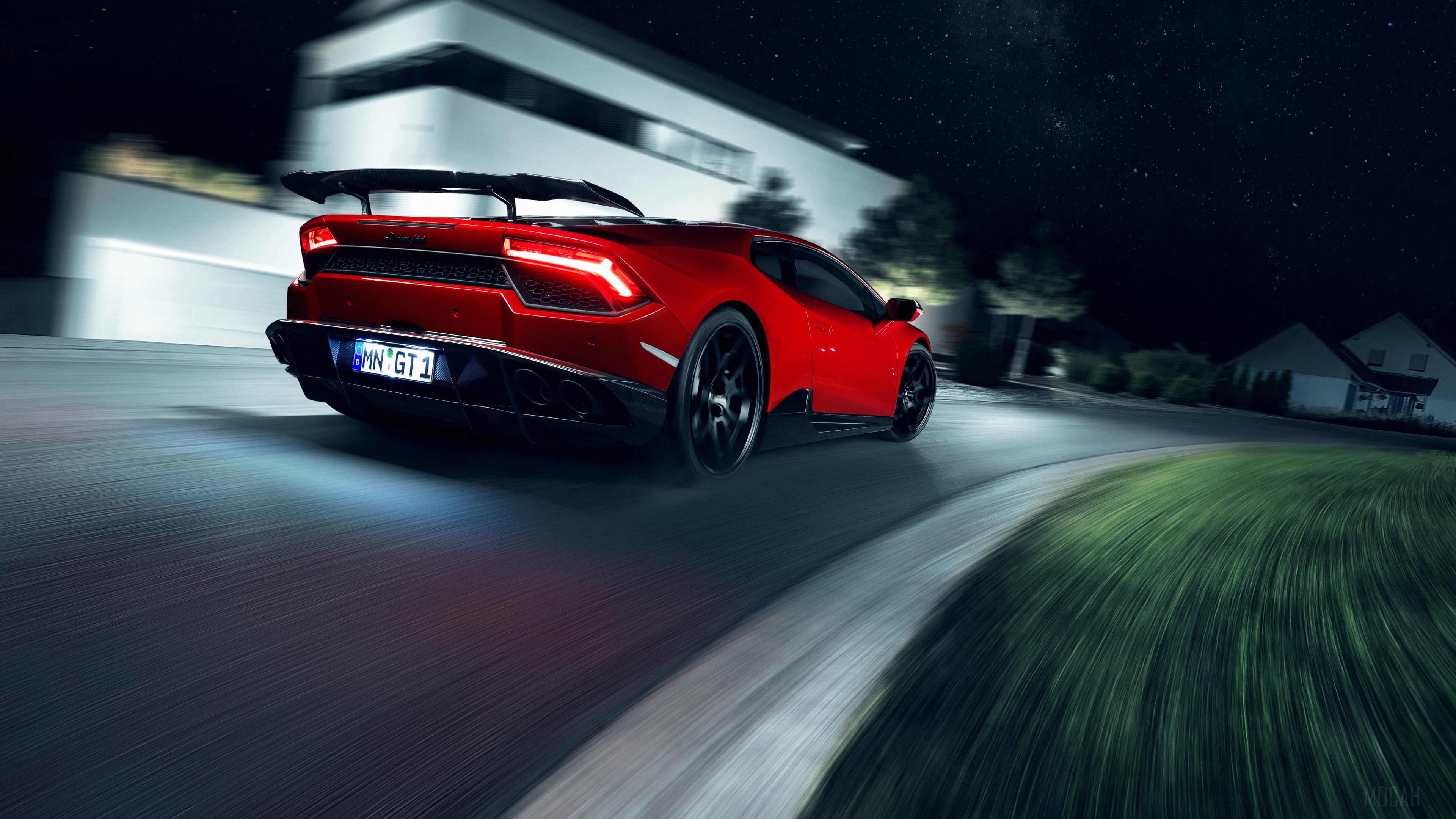 Novitec Torado Lamborghini Huracan 2018 Rear 4K HD Wallpaper