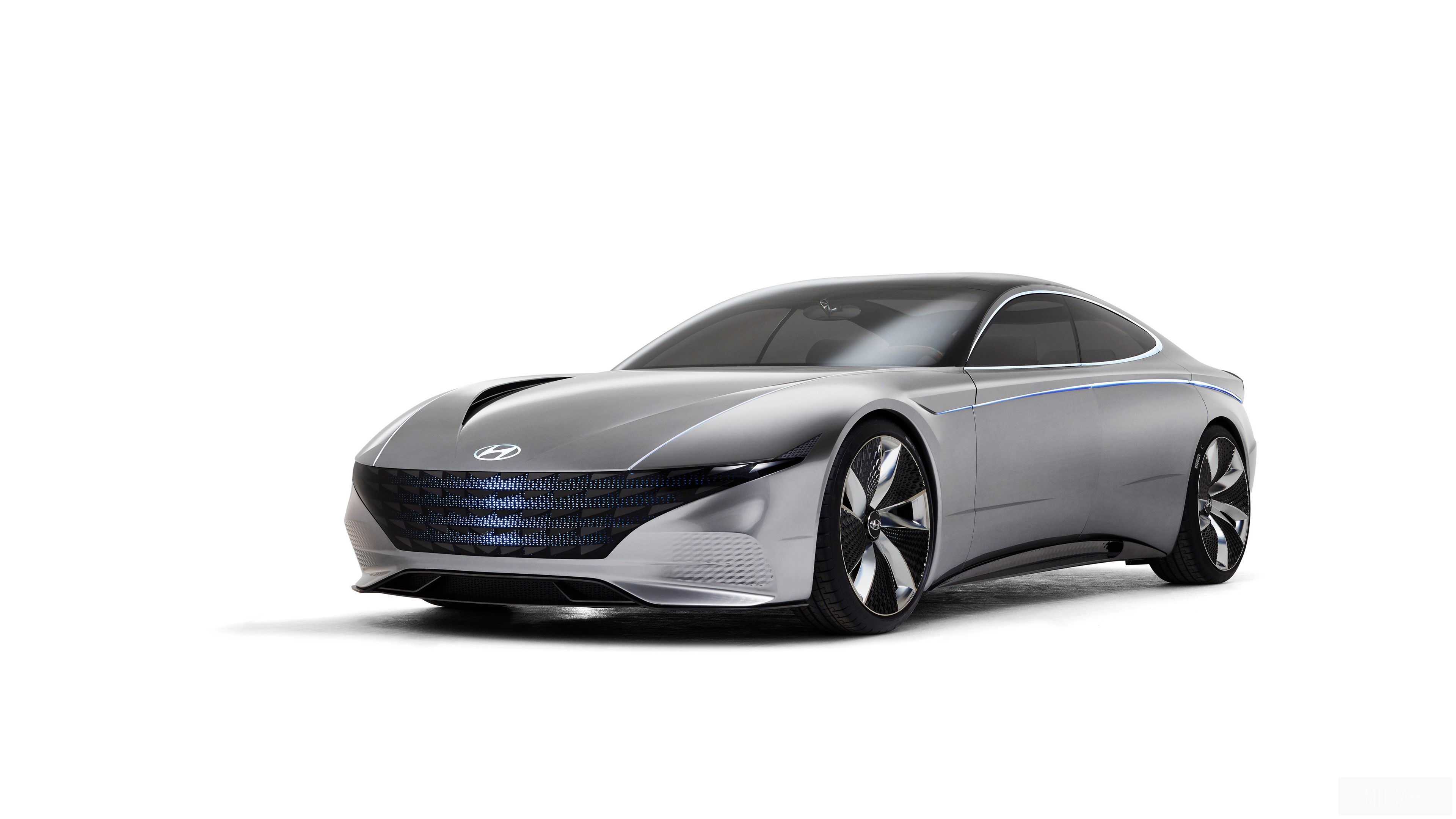 Hyundai Le Fil Rouge 2018 Concept Car Front 4K HD Wallpaper