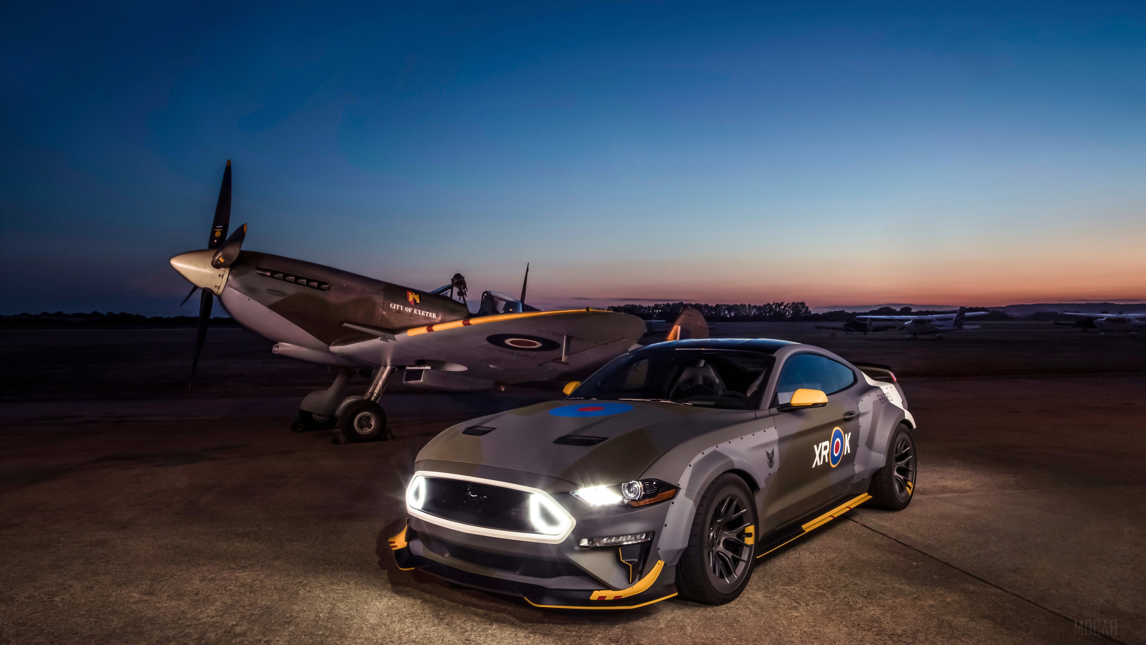 Ford Eagle Squadron Mustang GT HD Wallpaper