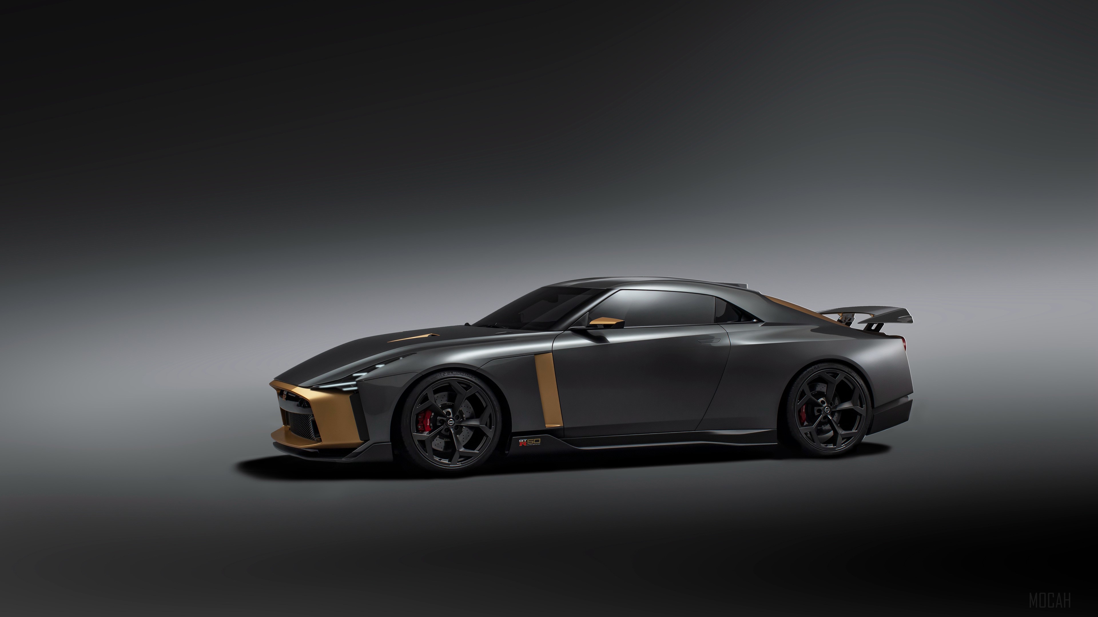 Nissan GT-R50 by Italdesign side view 4K HD Wallpaper