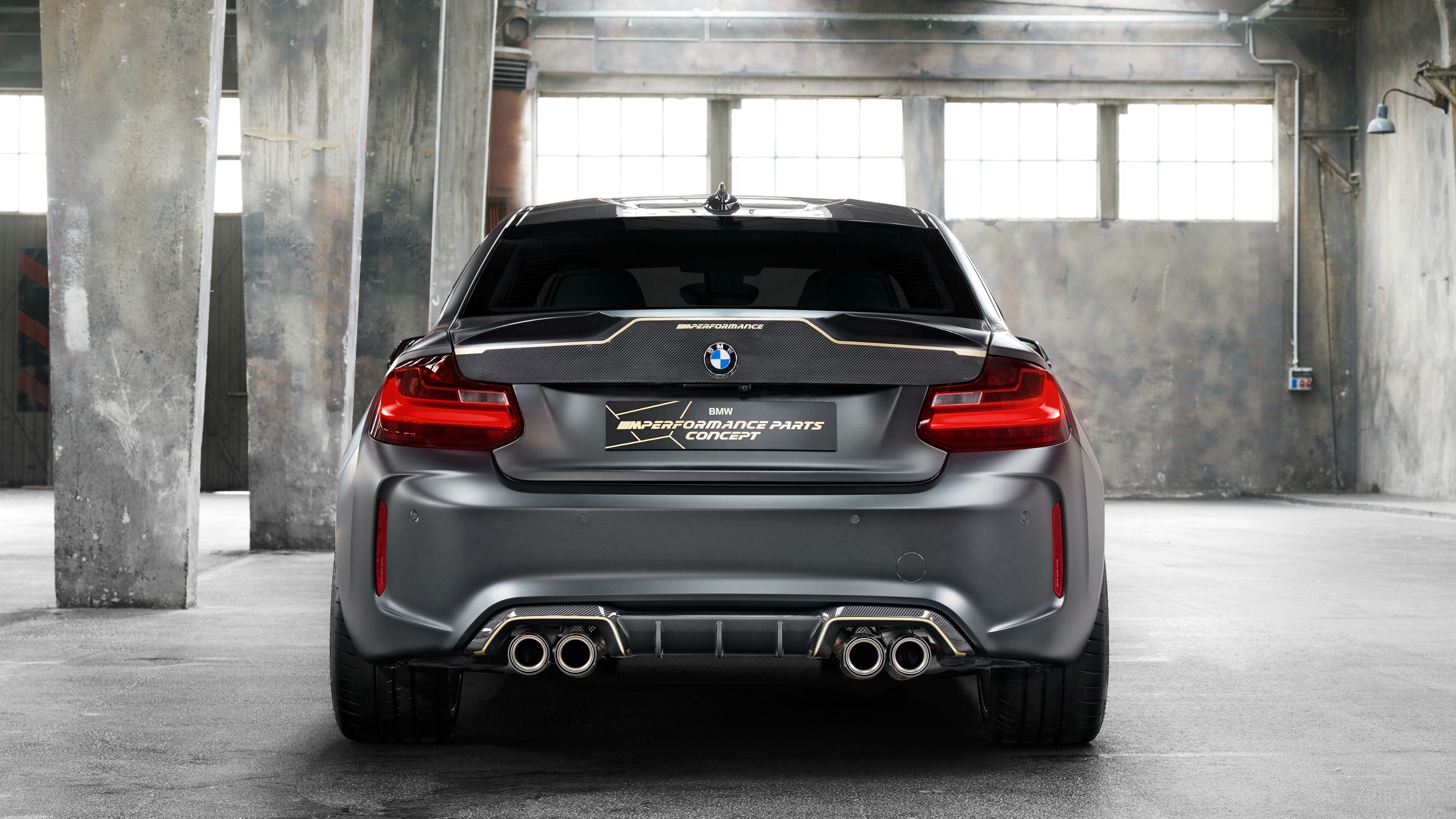 BMW M2 M Performance Parts Concept 2018 Rear HD Wallpaper