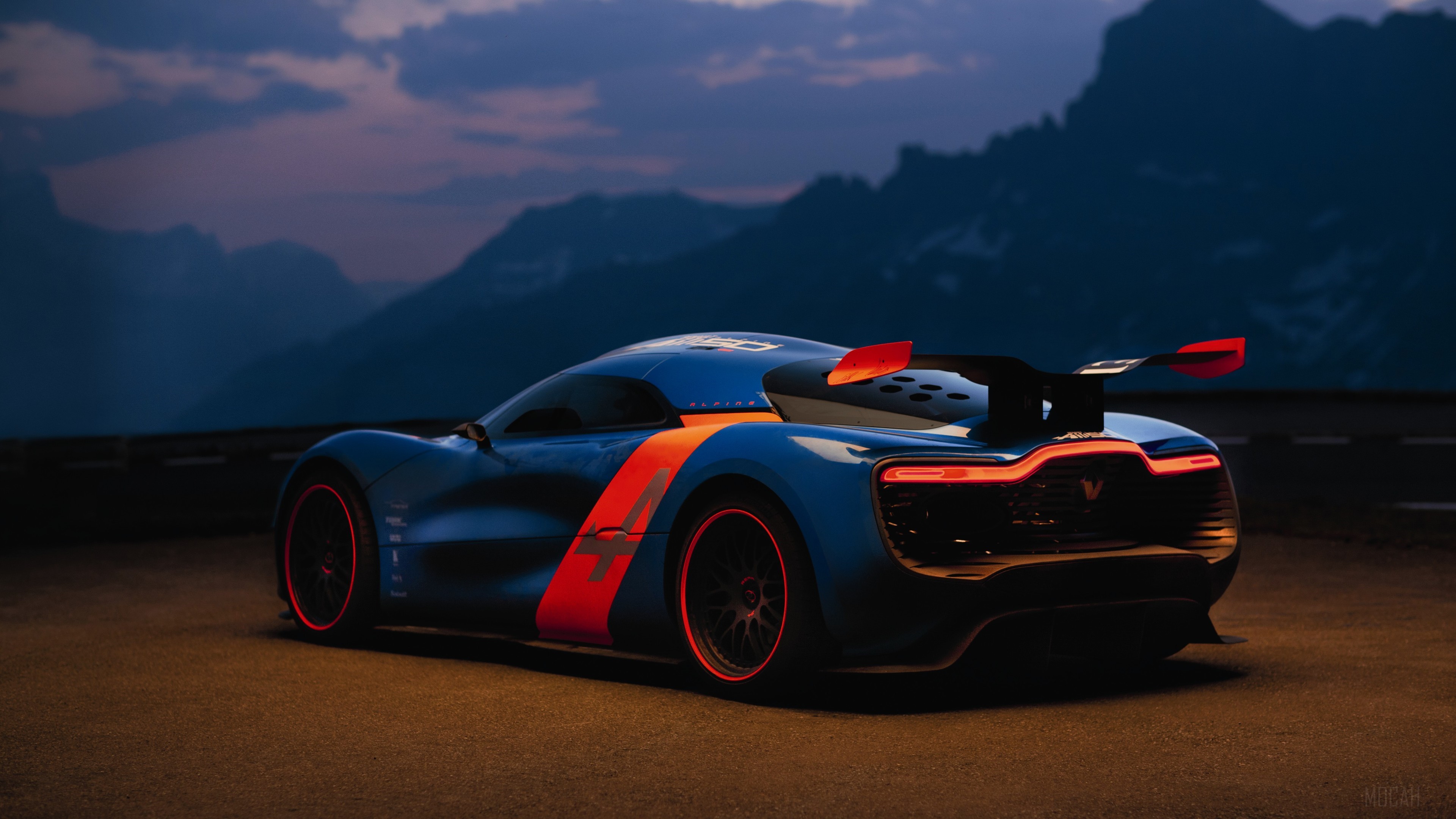 Renault Alpine Concept Car HD Wallpaper