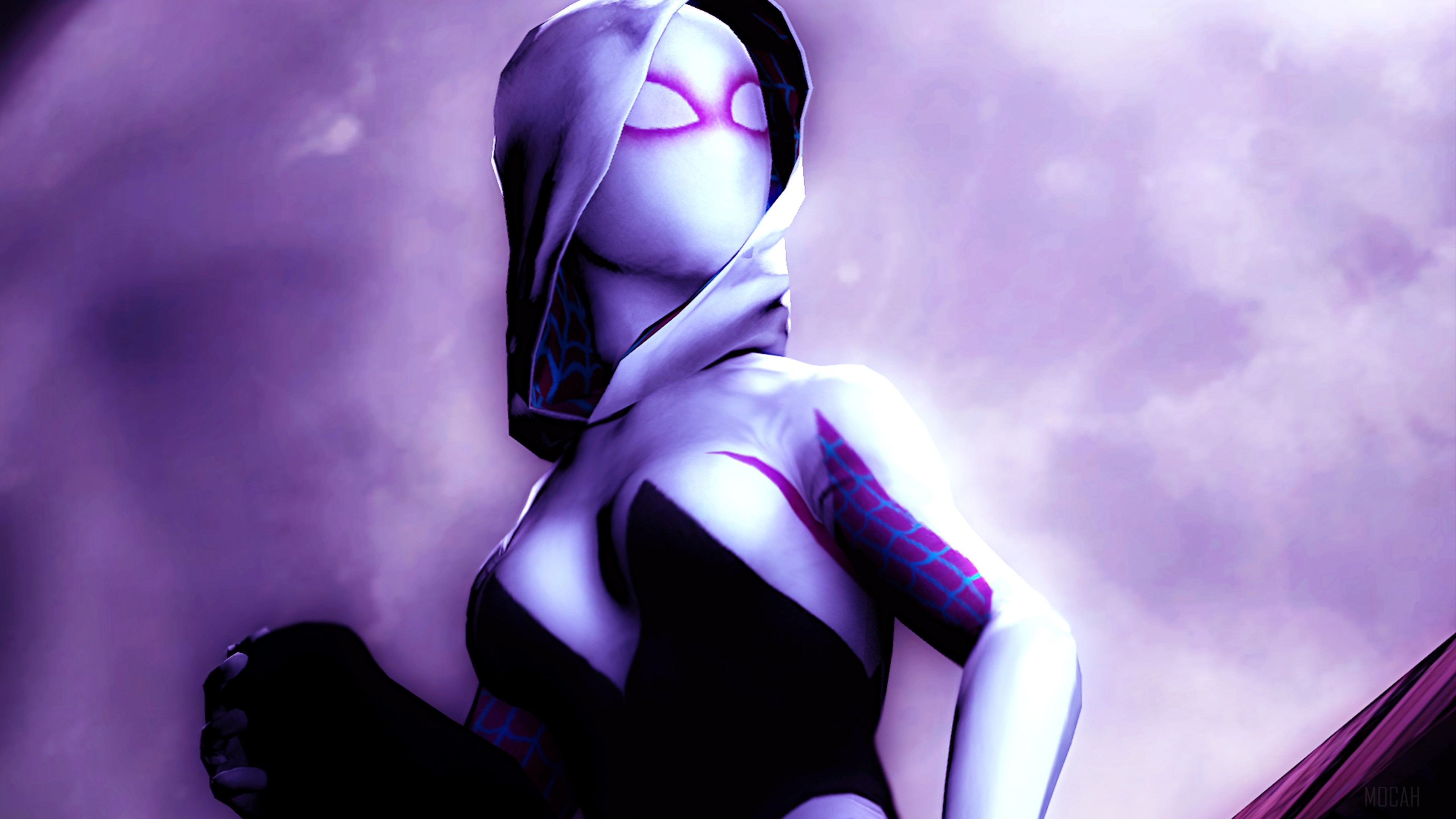 Spider-Gwen 4K HD Wallpaper