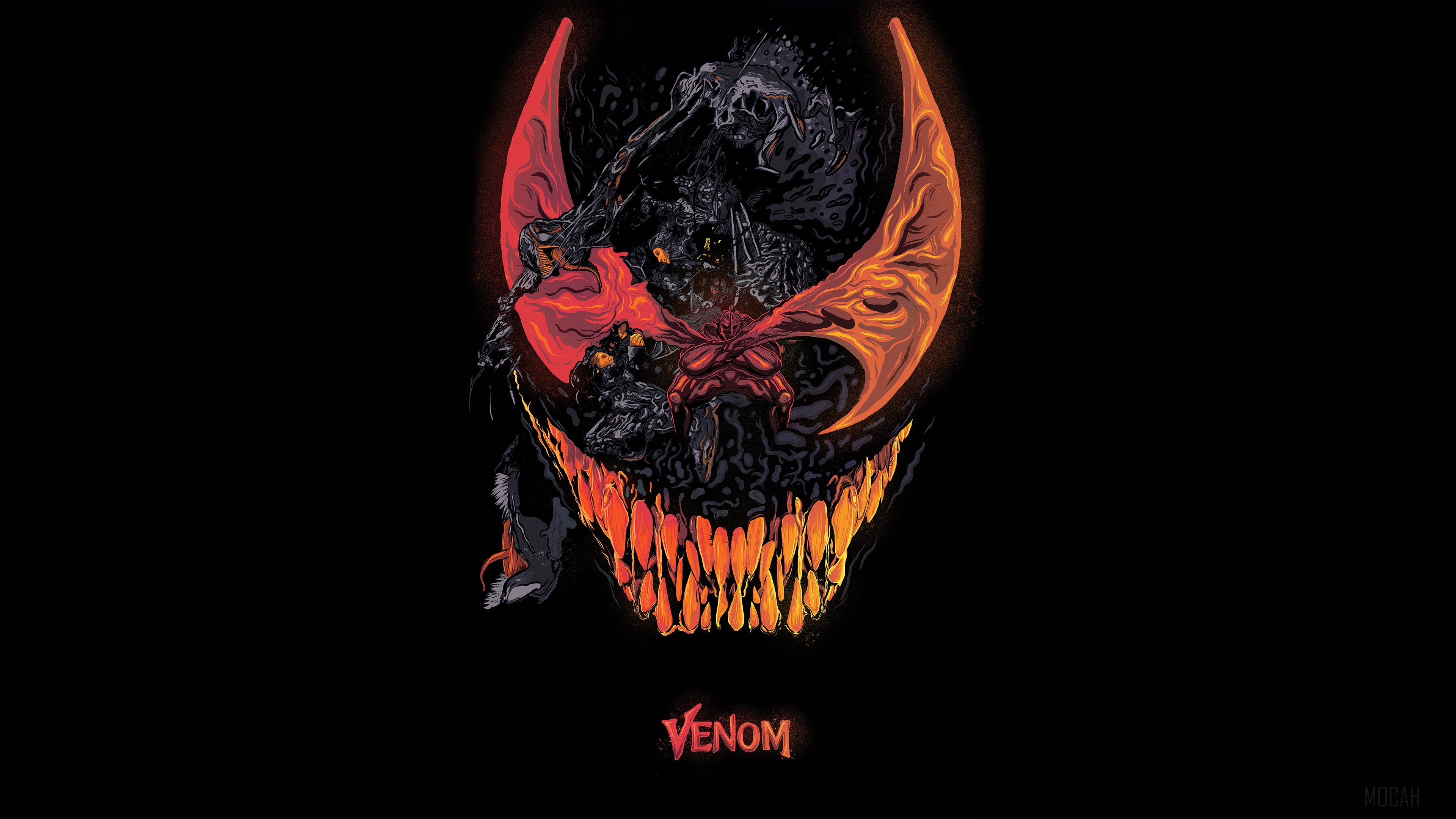 Venom Movie Artwork 4K HD Wallpaper