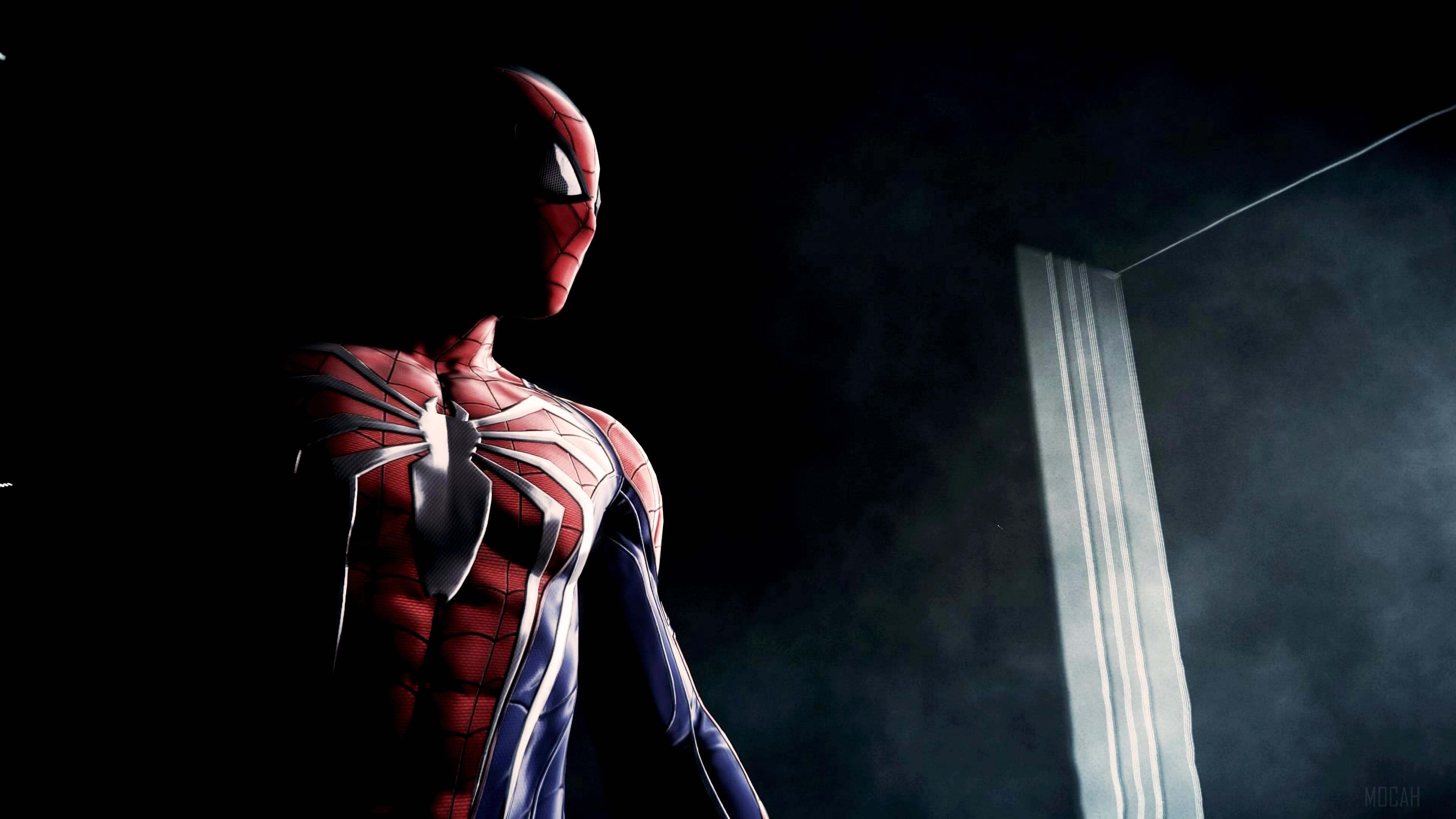 Spider-Man from PlayStation 4 Game Art 4K HD Wallpaper