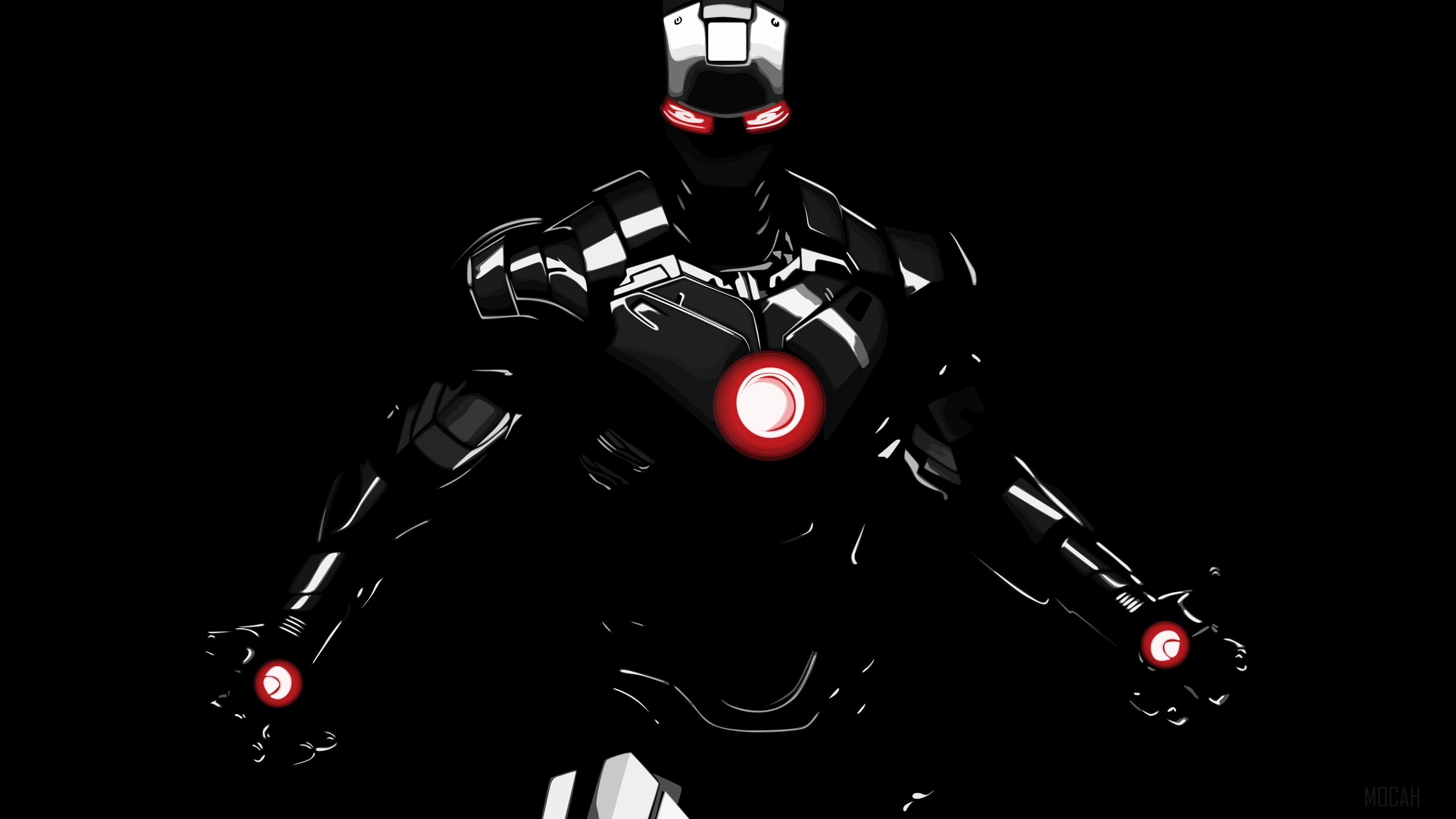 Dark Iron Man HD Wallpaper