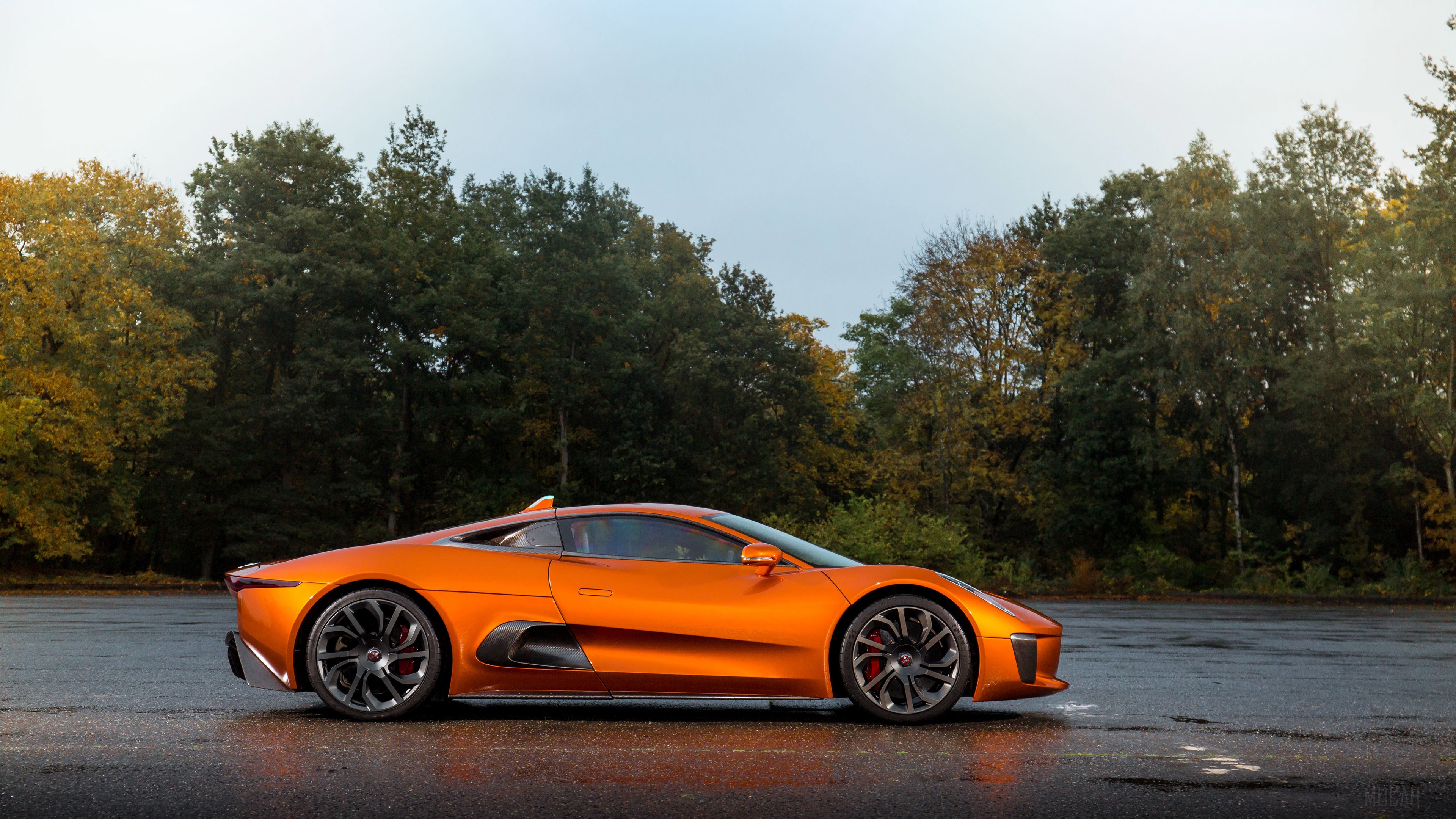 Jaguar C-X75 from Spectre 4K HD Wallpaper