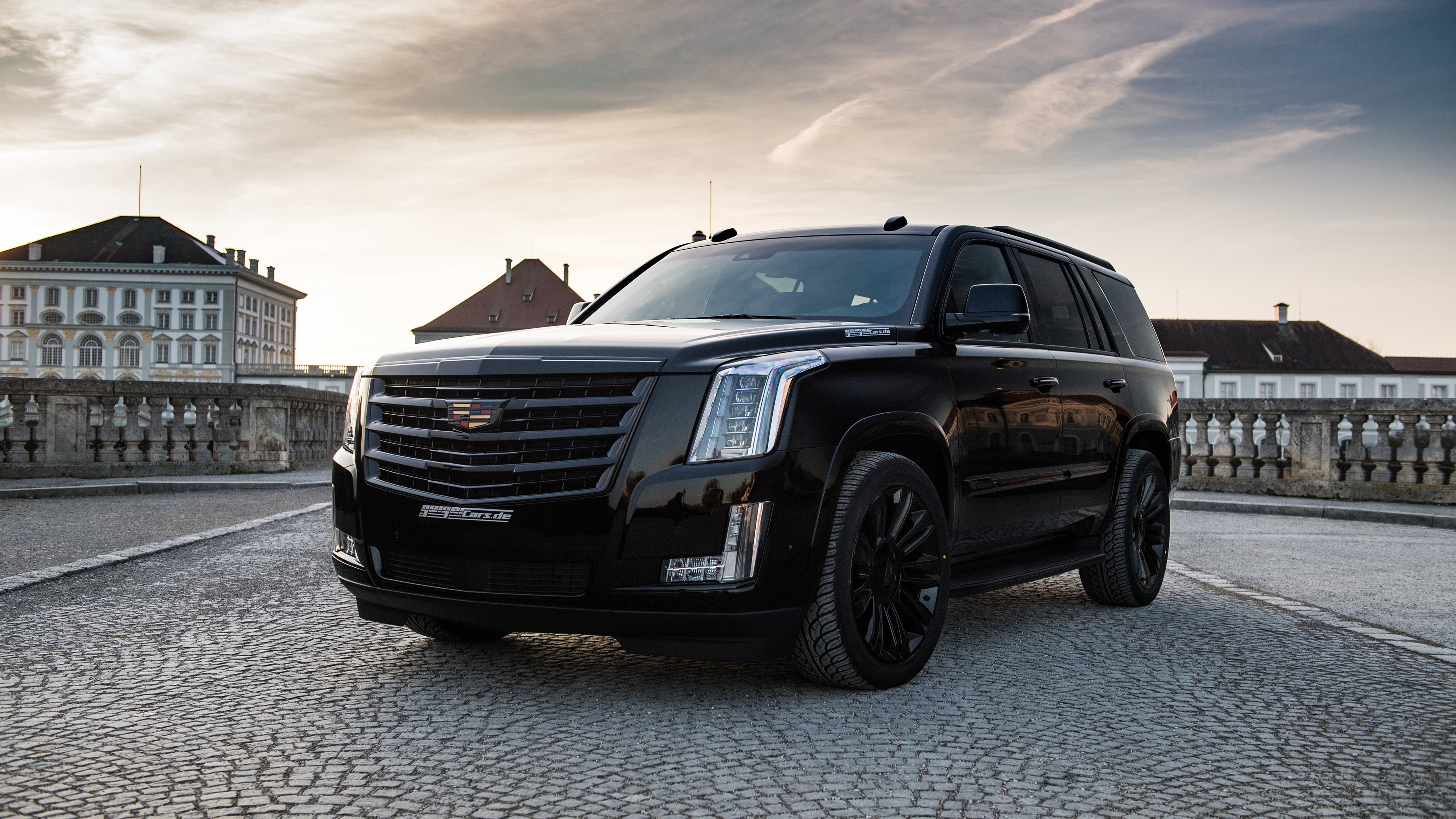 Geiger Cadillac Escalade Black Edition 2018 HD Wallpaper