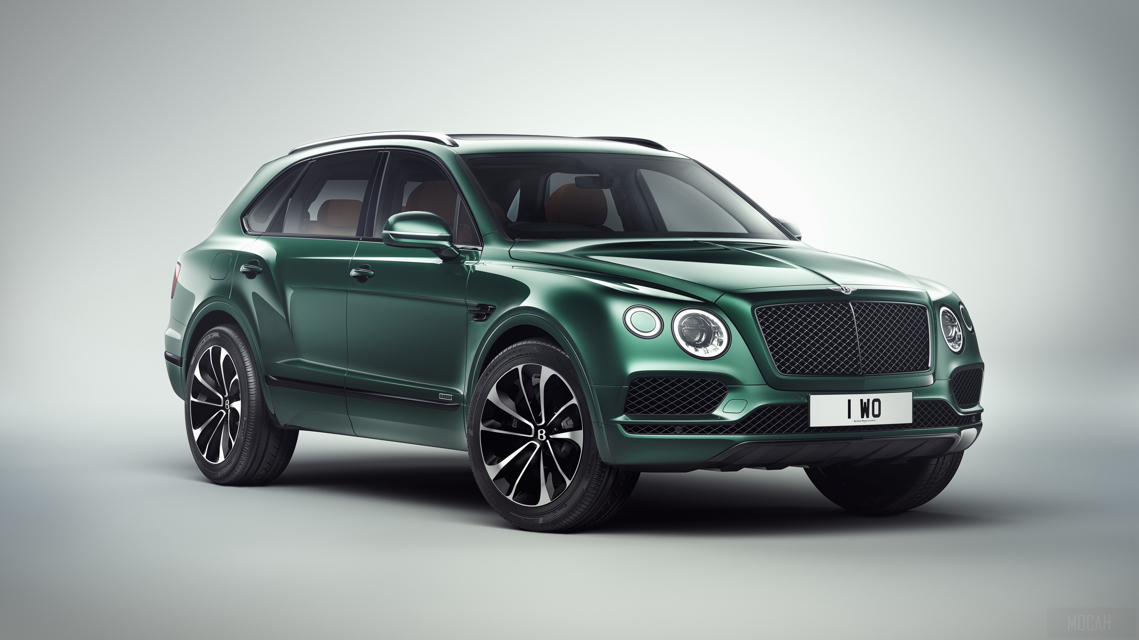 Green Bentley Bentayga 2018 4K HD Wallpaper