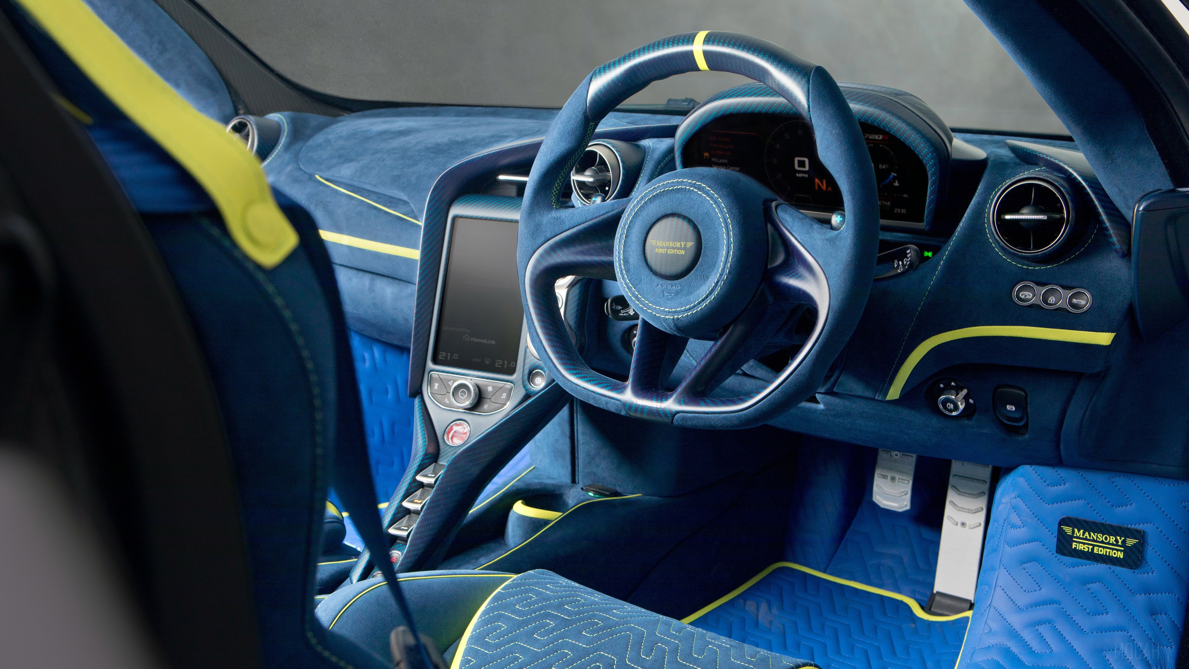 Mansory McLaren 720S Interior HD Wallpaper