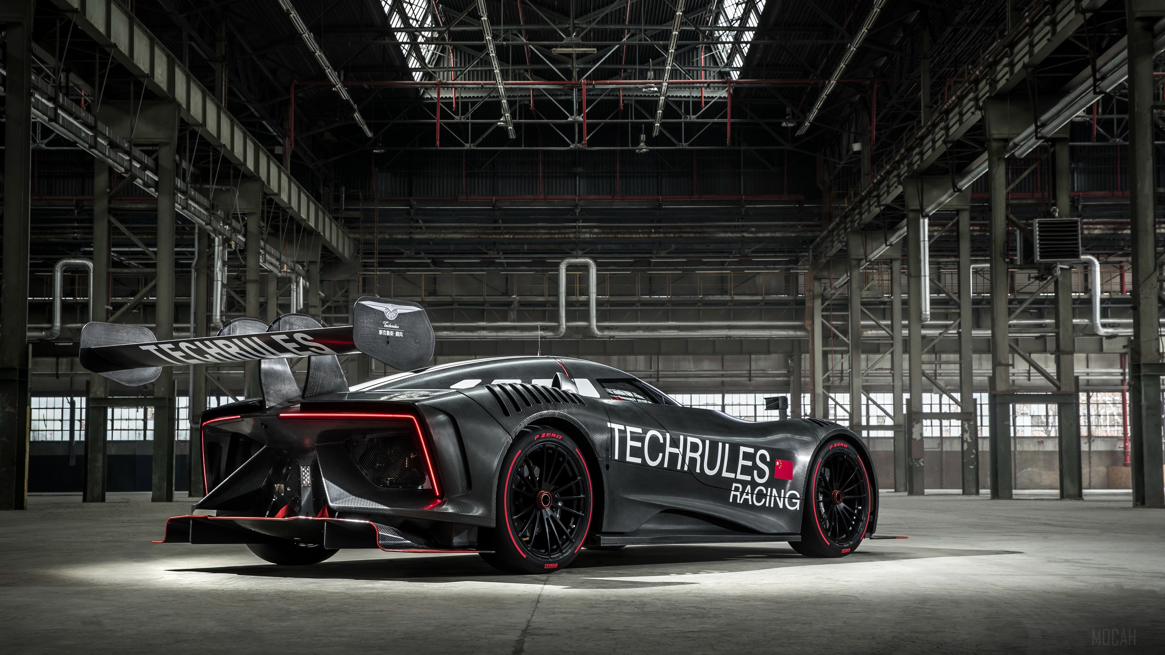 Techrules Ren RS 2018 Rear HD Wallpaper