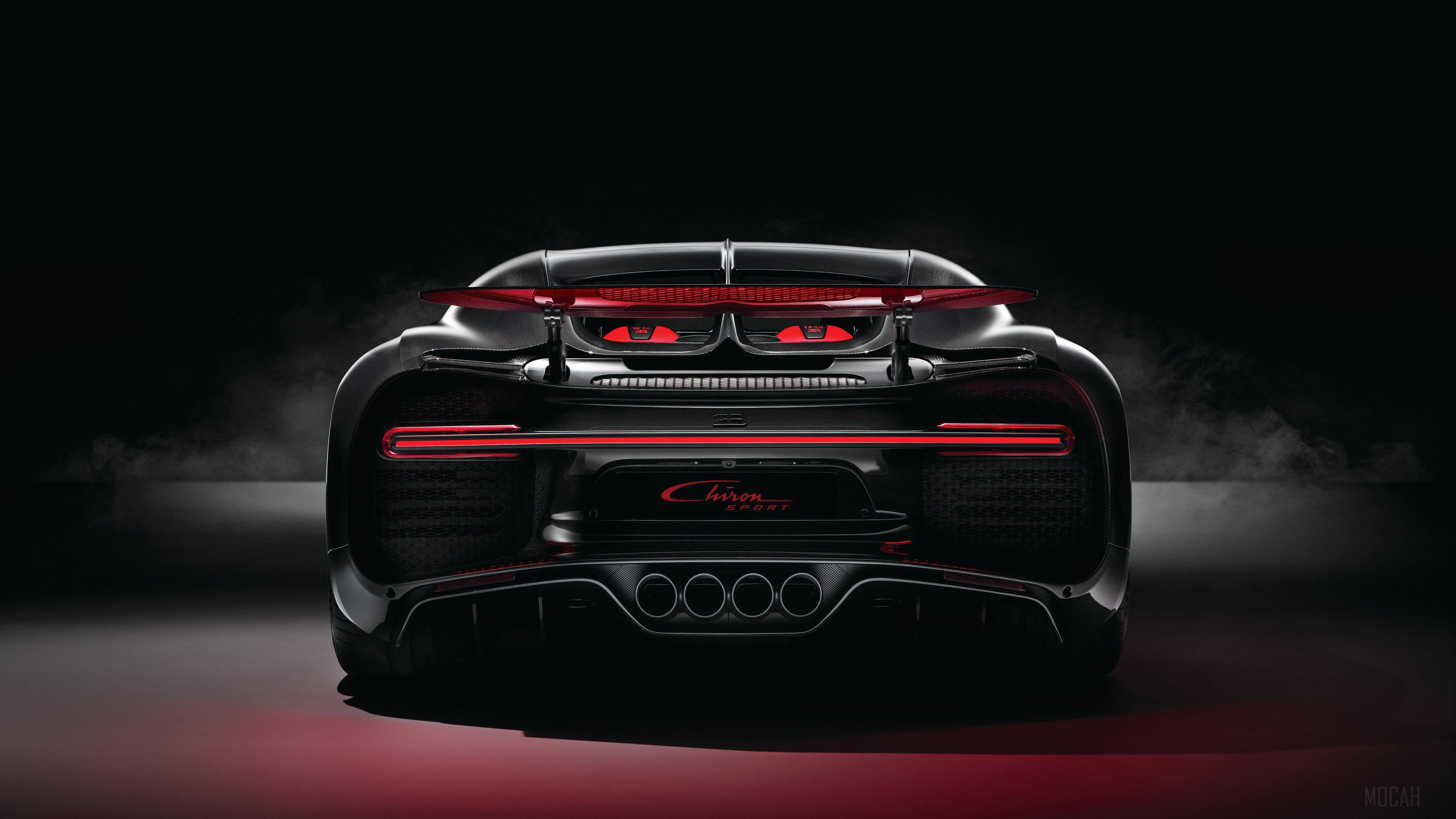 Bugatti Chiron Sport 2018 Rear Lights HD Wallpaper