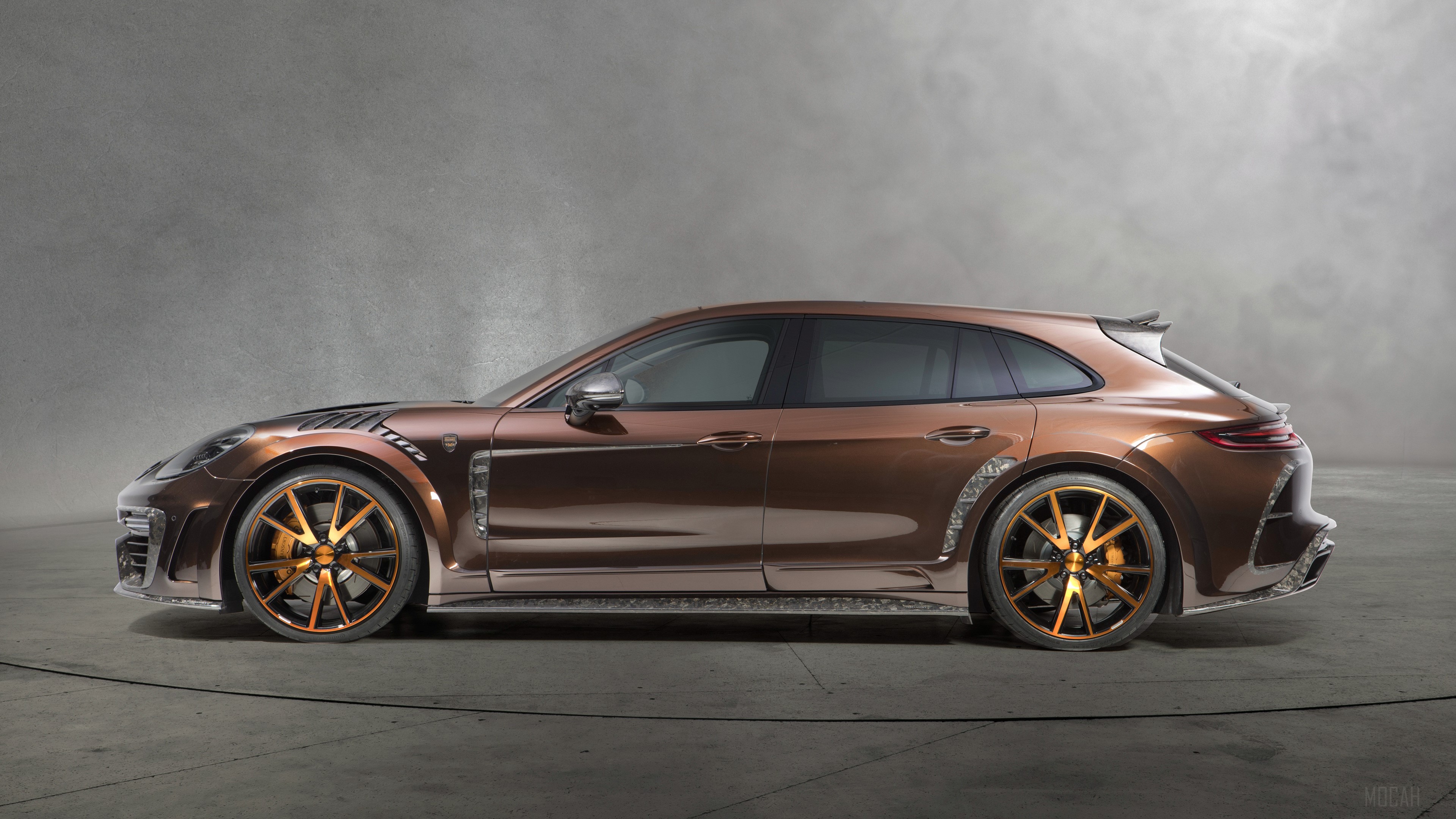 Mansory Porsche Panamera Sport Turismo Side View HD Wallpaper