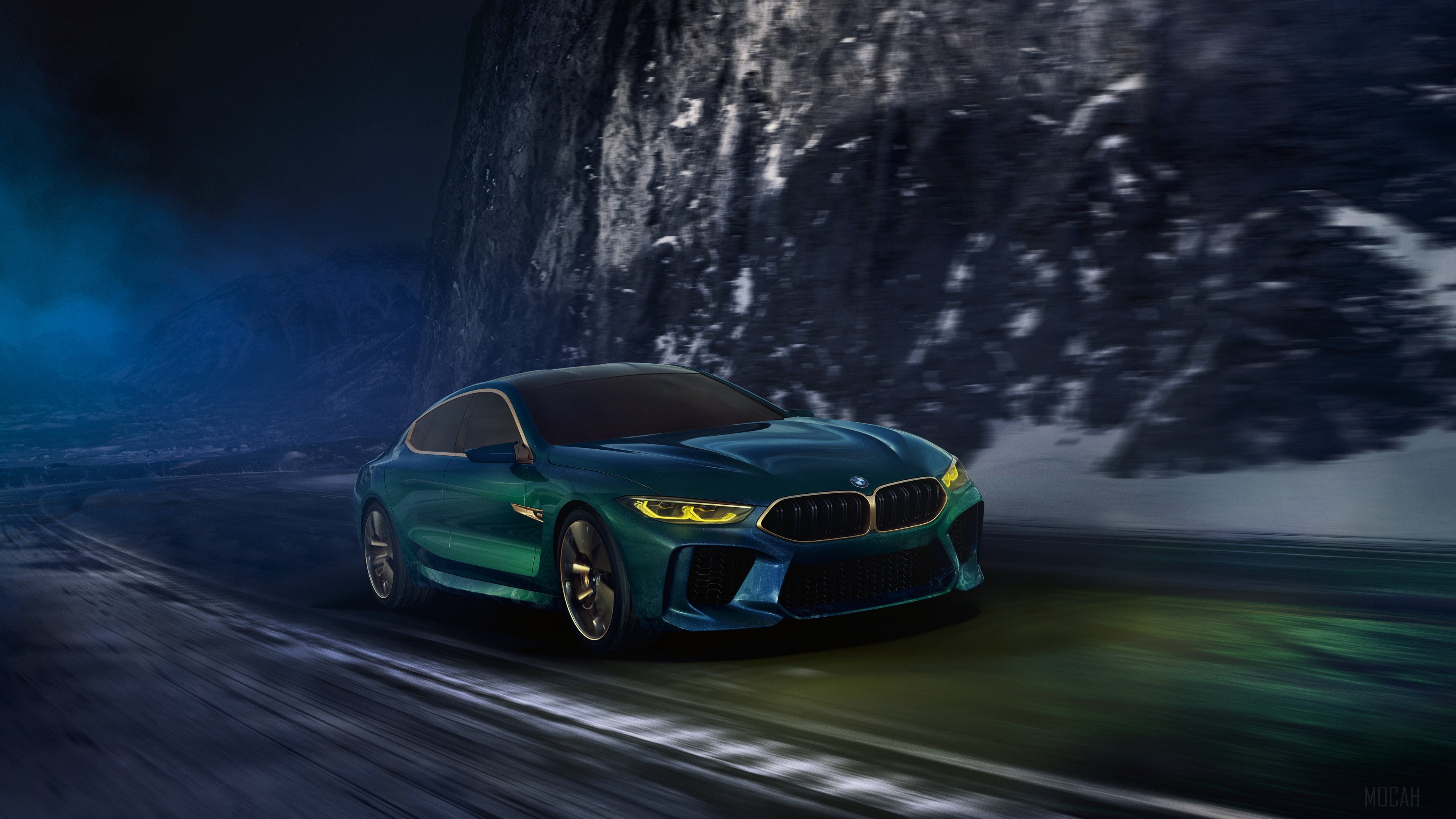 BMW Concept M8 Gran Coupe 4K HD Wallpaper