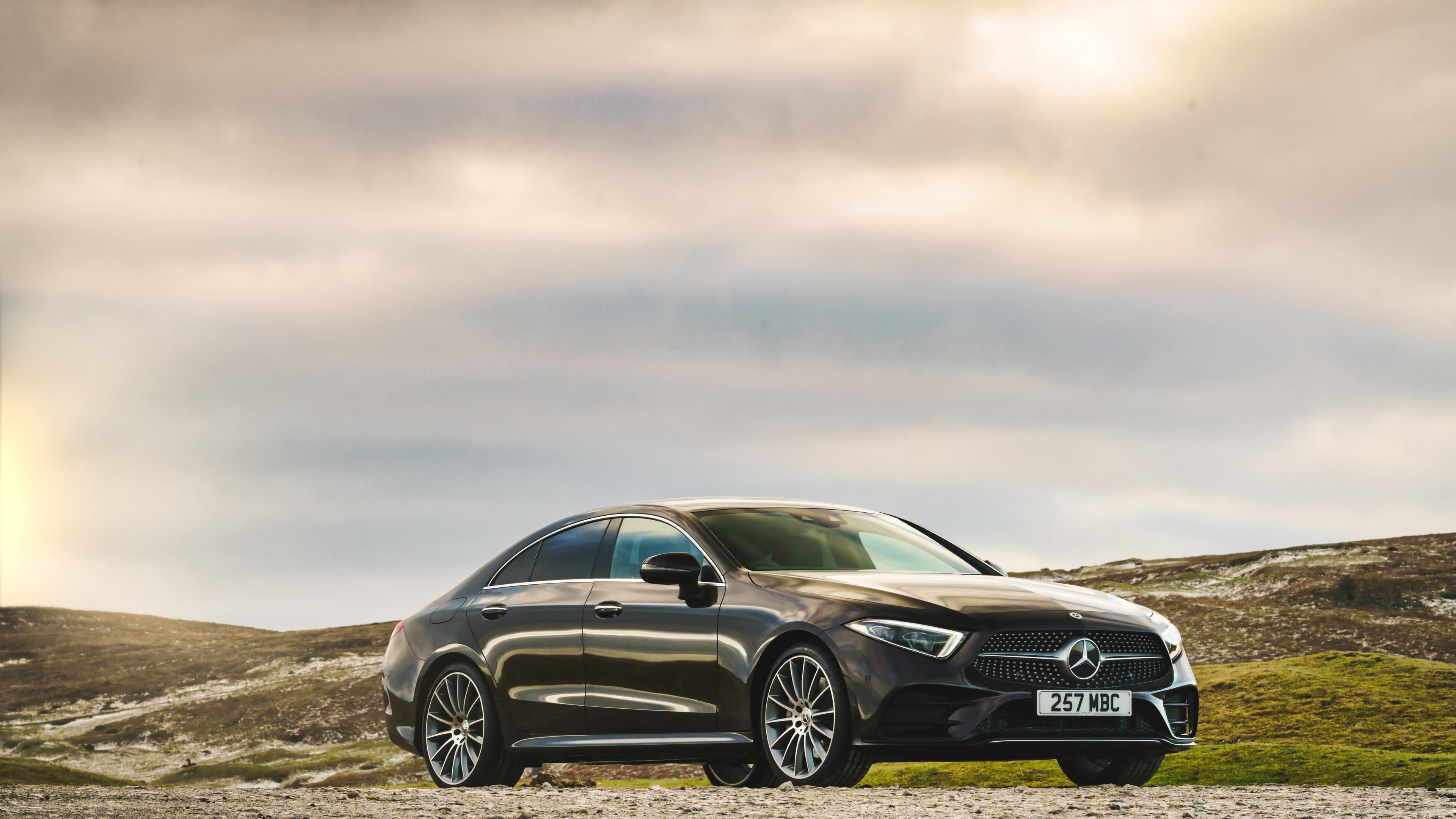 2018 Mercedes-Benz CLS 400 D AMG 4K HD Wallpaper