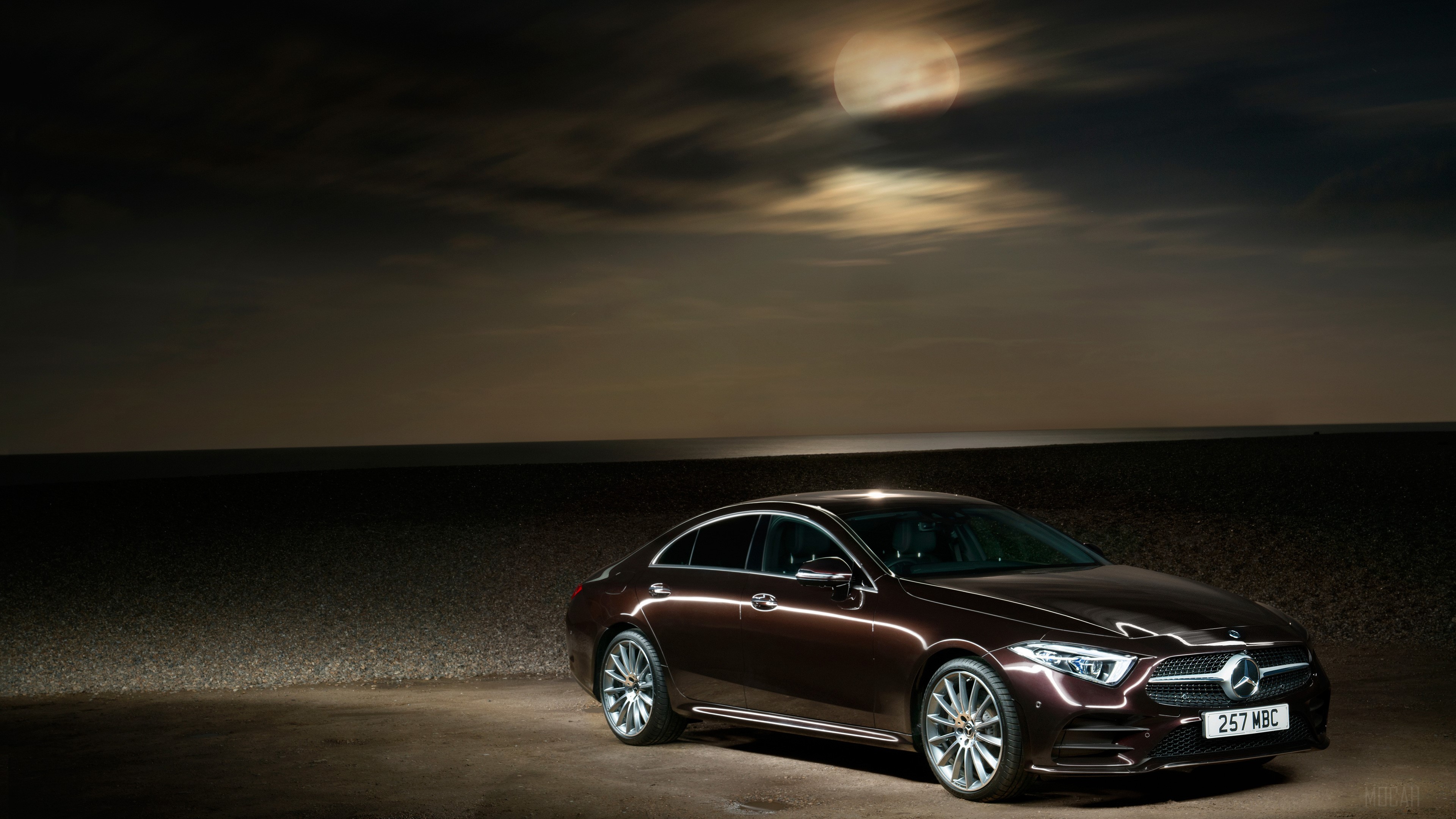 Mercedes Benz CLS 400 D AMG 2018 HD Wallpaper