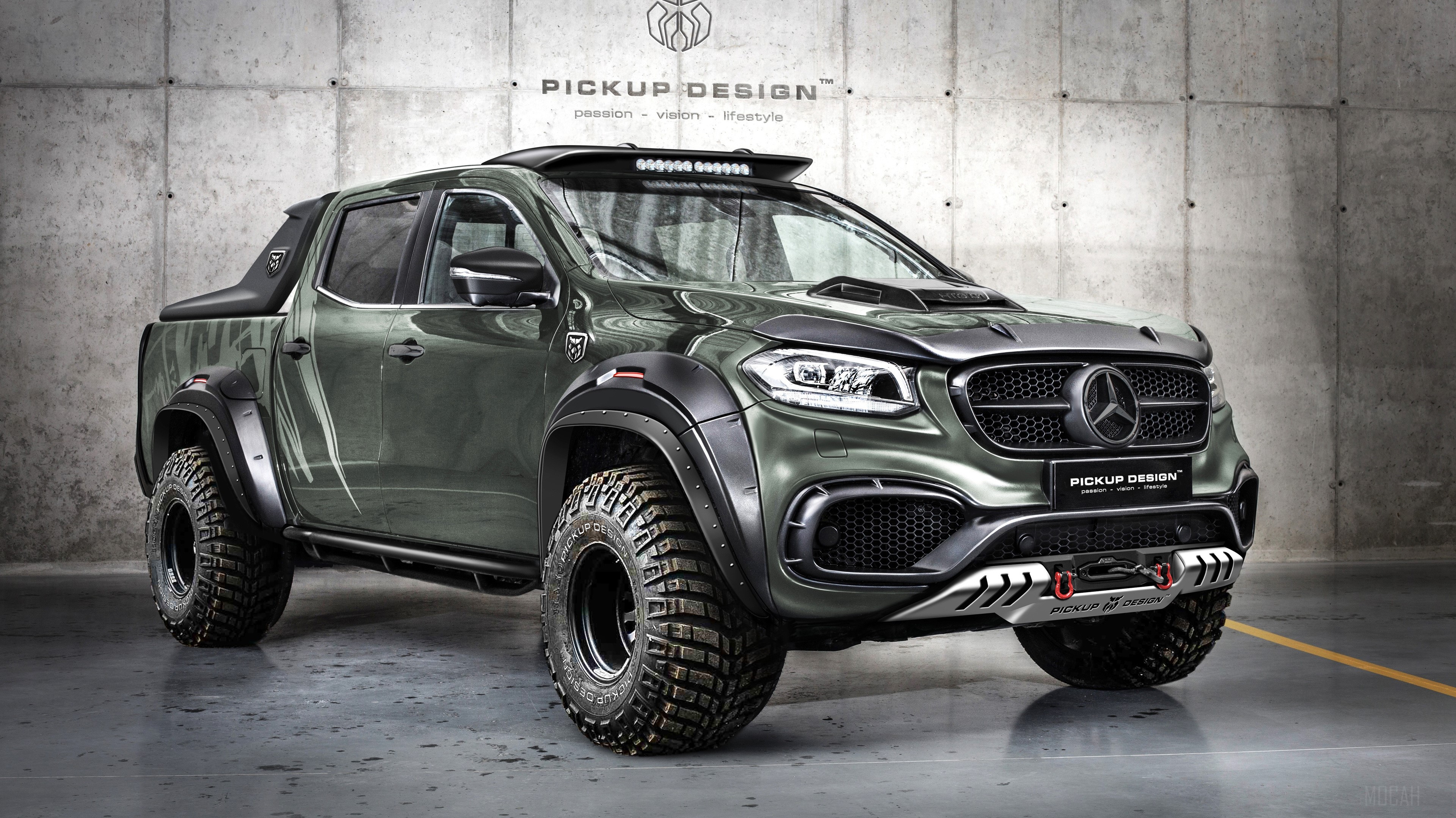 2018 Mercedes Benz X-Class by Carlex Design 4K HD Wallpaper