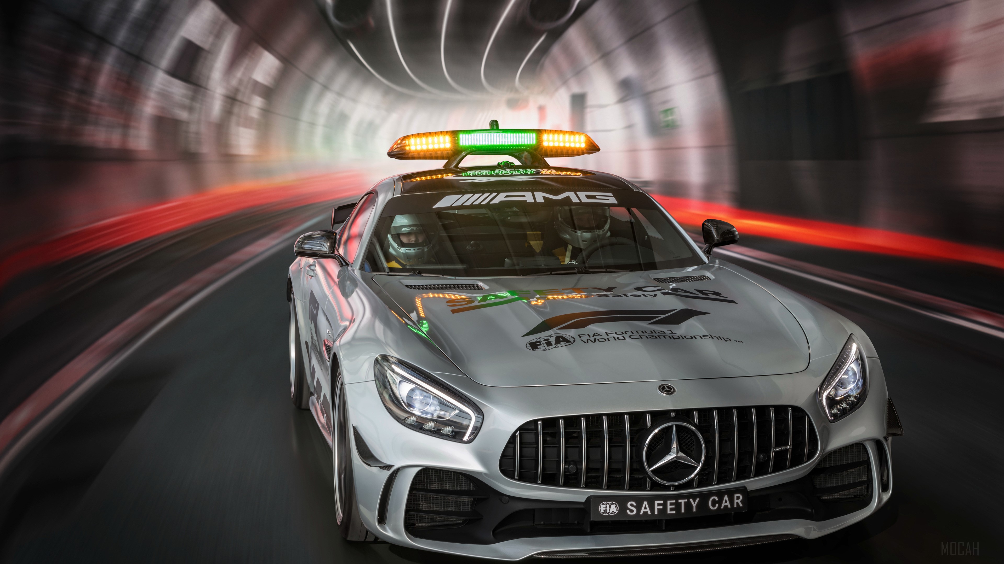 2018 Mercedes AMG GT R F1 Safety Car HD Wallpaper