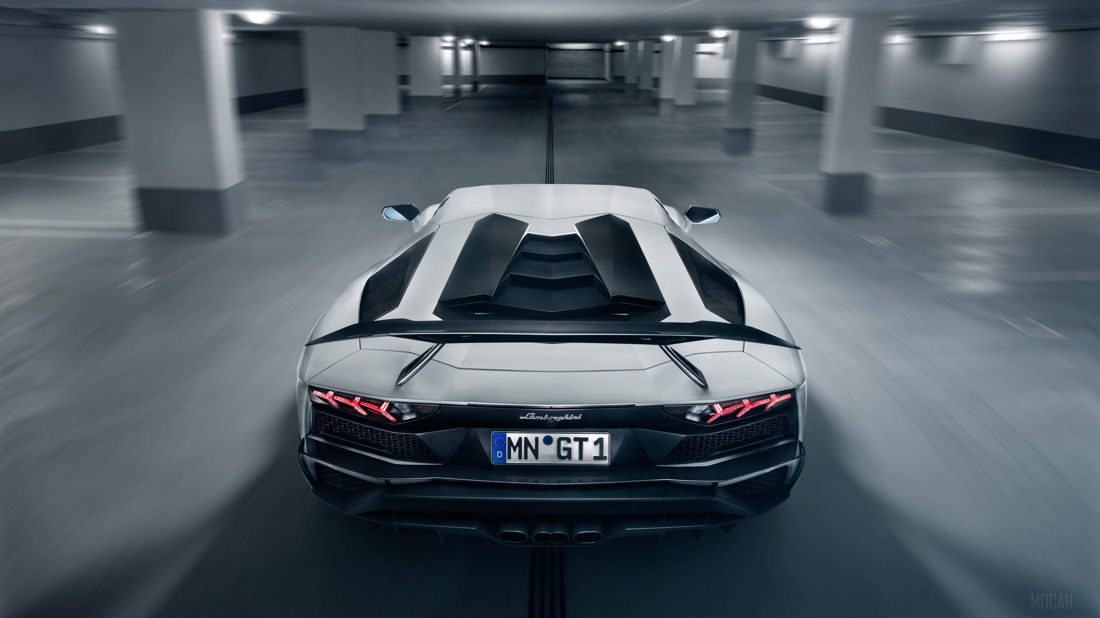 Novitec Torado Lamborghini Aventador S 2018 Rear View HD Wallpaper