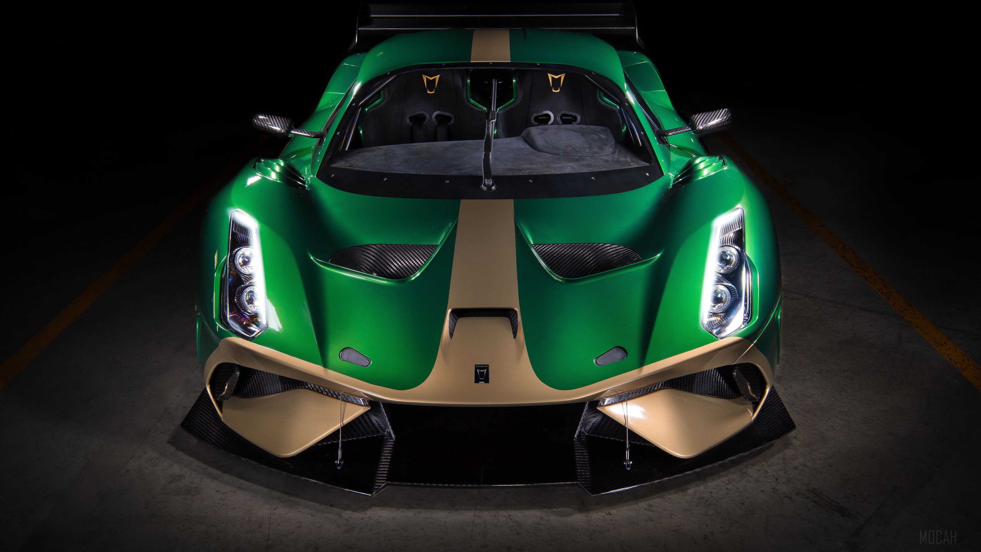 Brabham BT62 2018 Front HD Wallpaper