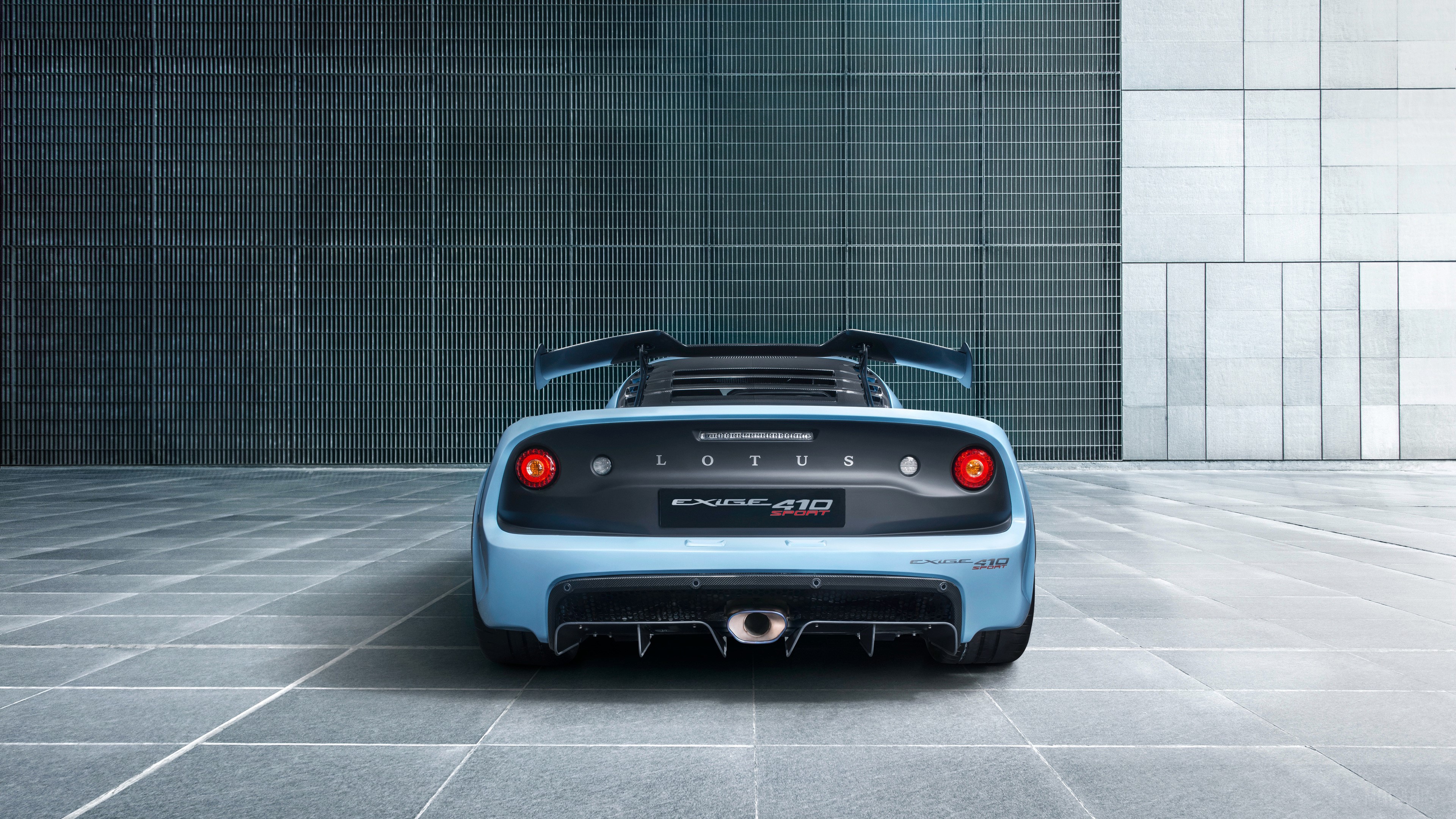 Lotus Exige Sport 410 2018 Rear HD Wallpaper