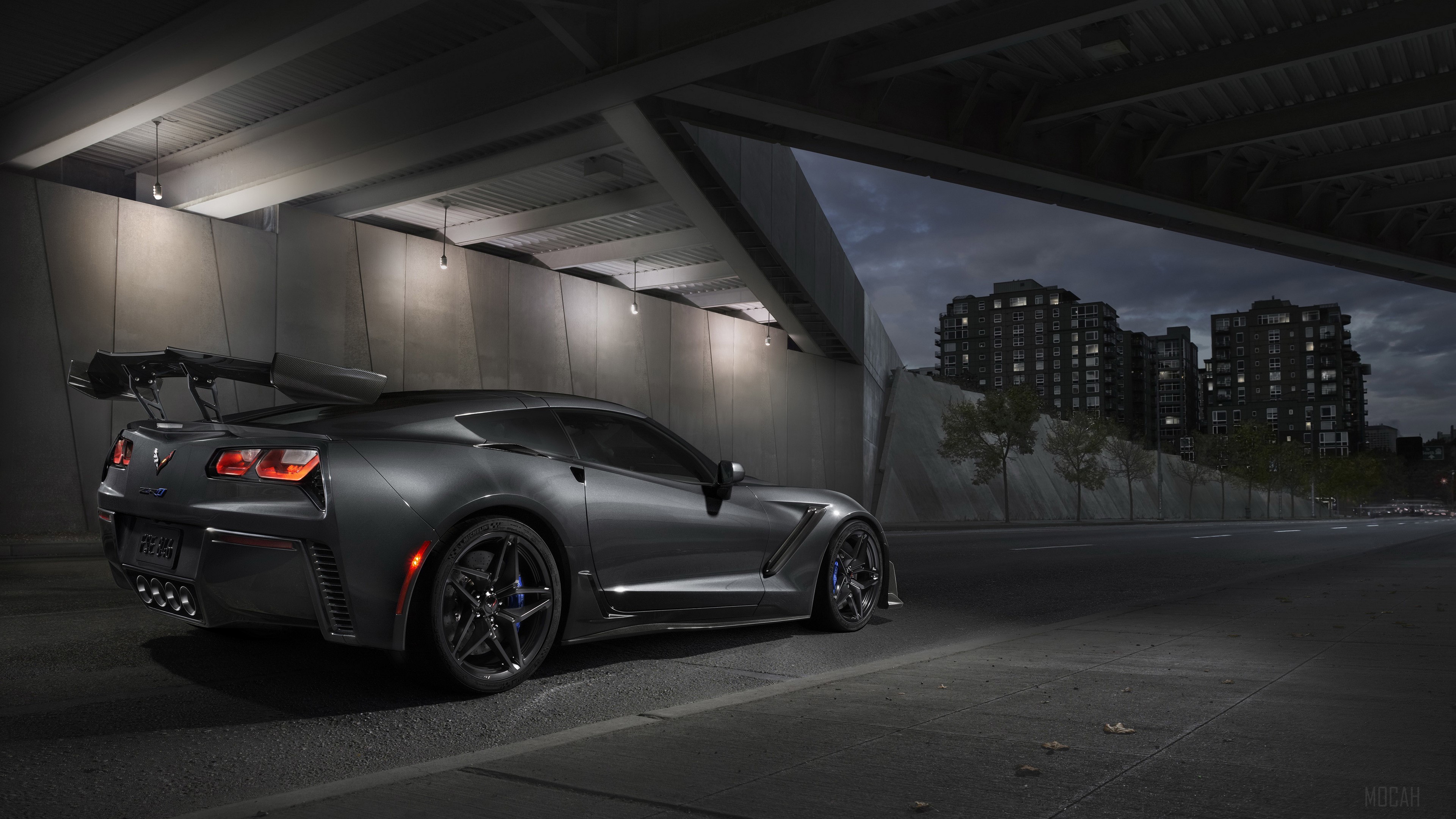 2019 Chevrolet Corvette ZR1 4K HD Wallpaper