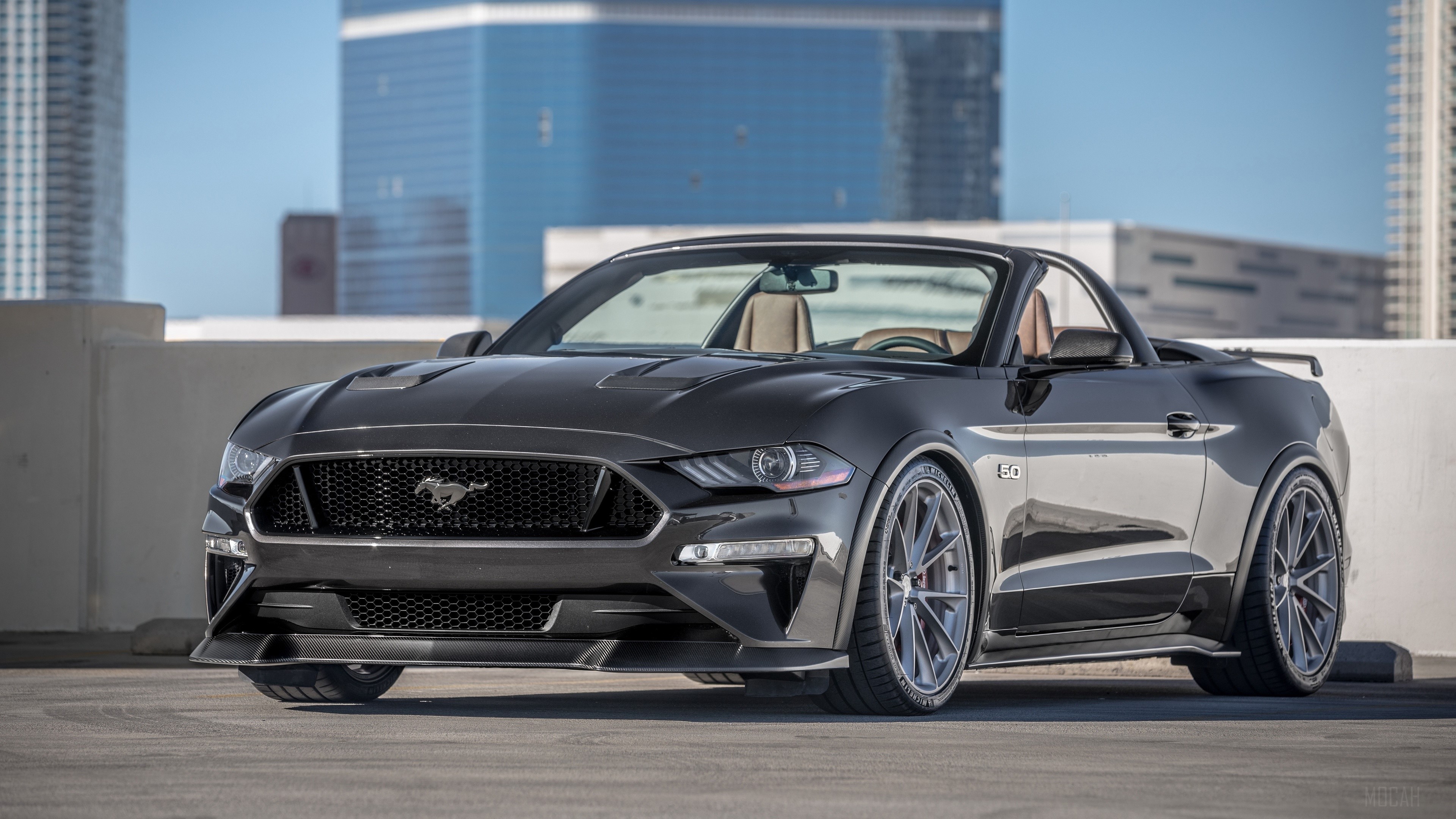 Ford Mustang GT Convertible HD Wallpaper