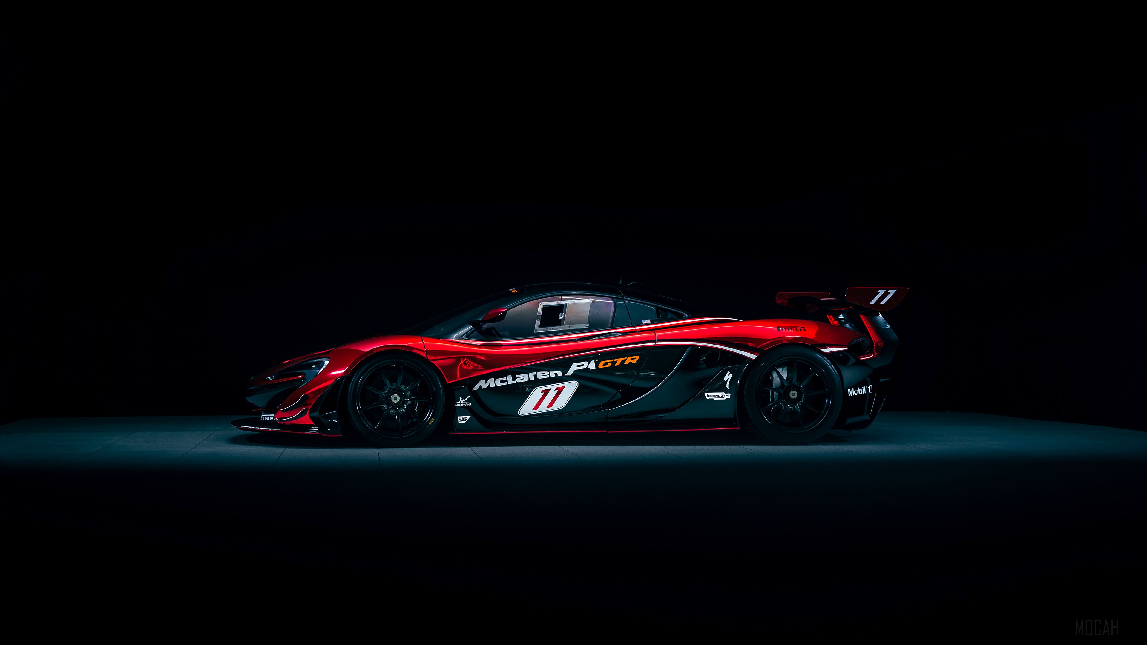 McLaren P1 GTR race car 4K HD Wallpaper