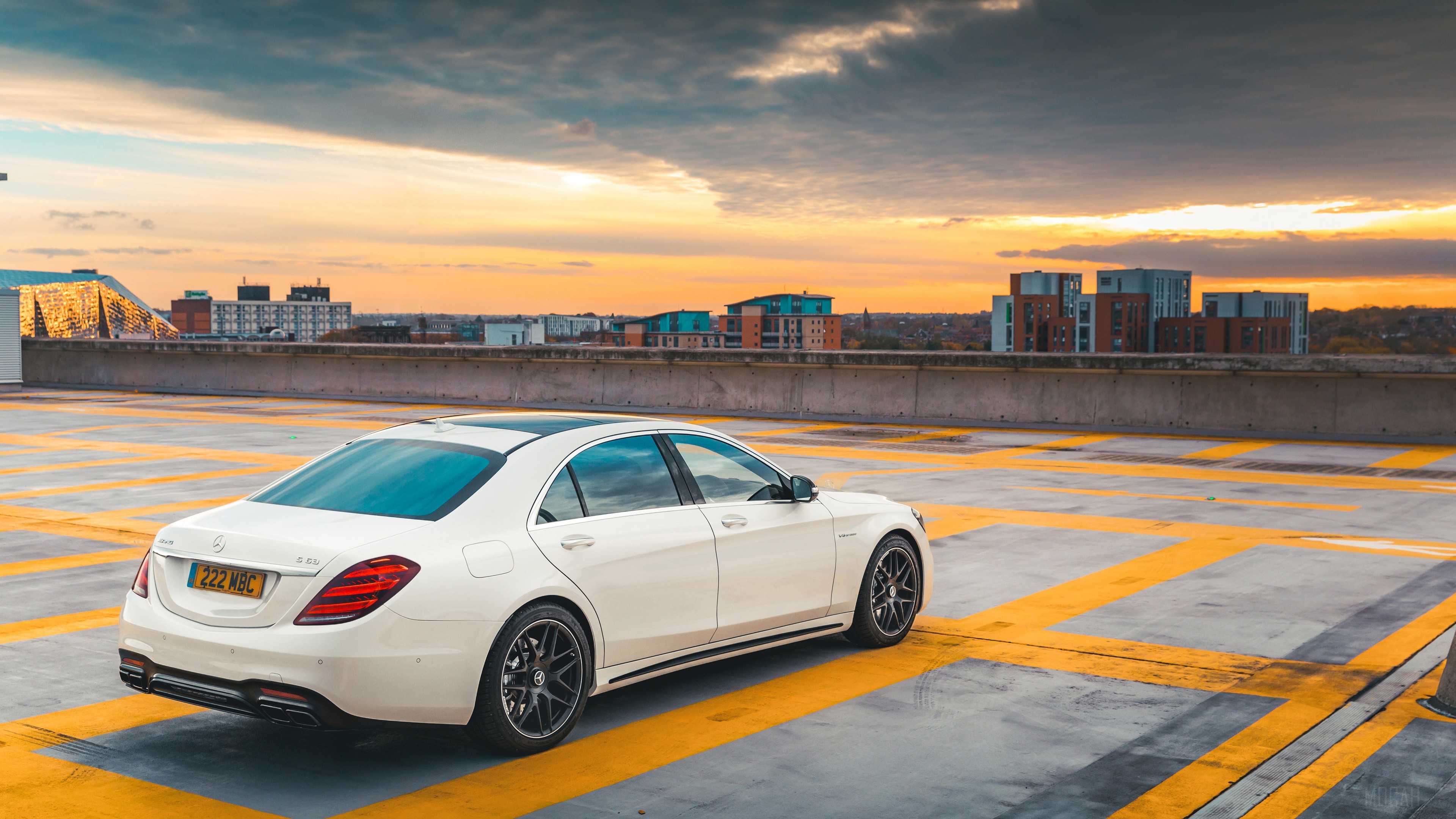 2018 Mercedes AMG S63 4Matic Sedan HD Wallpaper