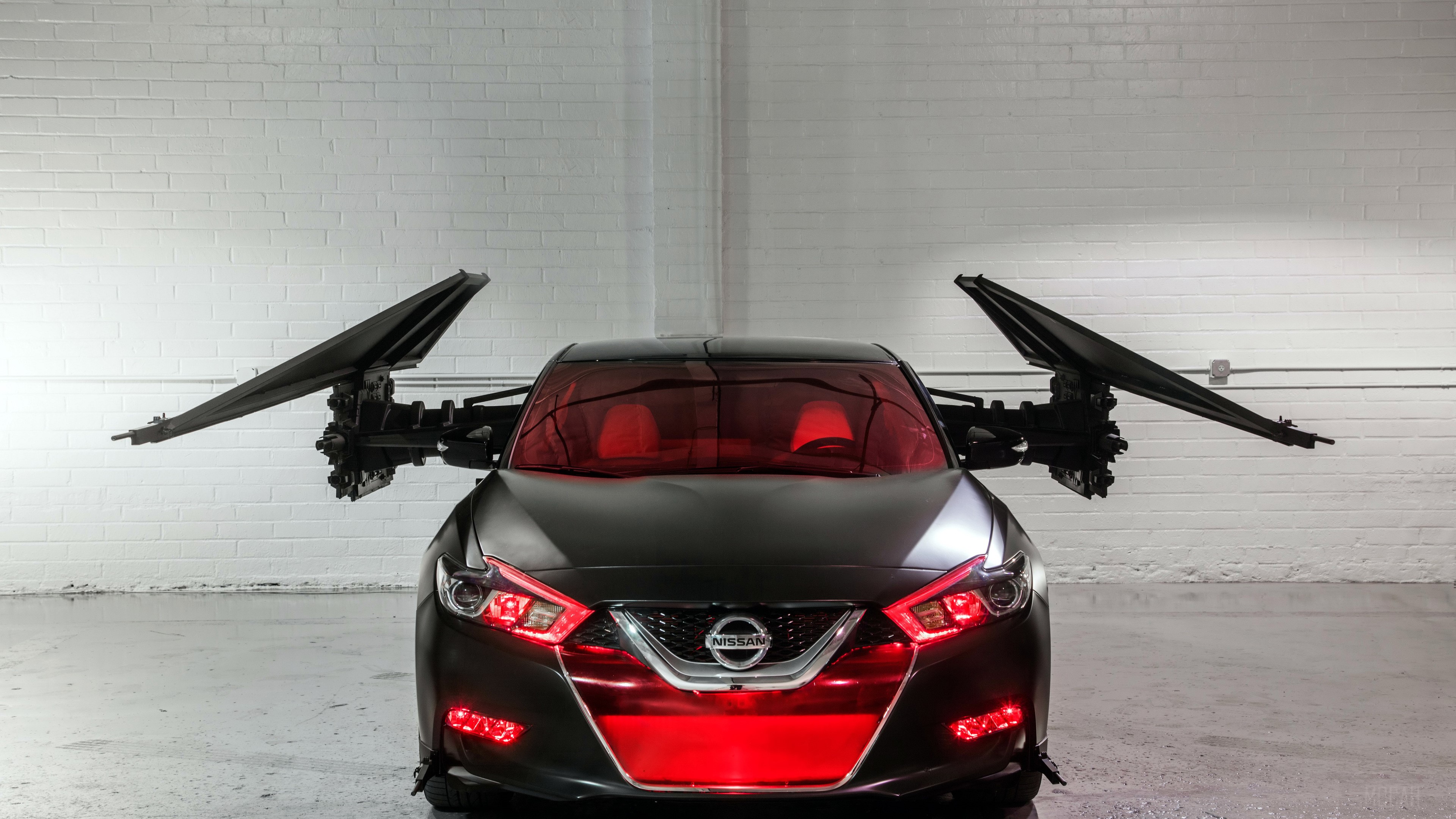 Nissan Maxima Kylo Ren Car 4K HD Wallpaper