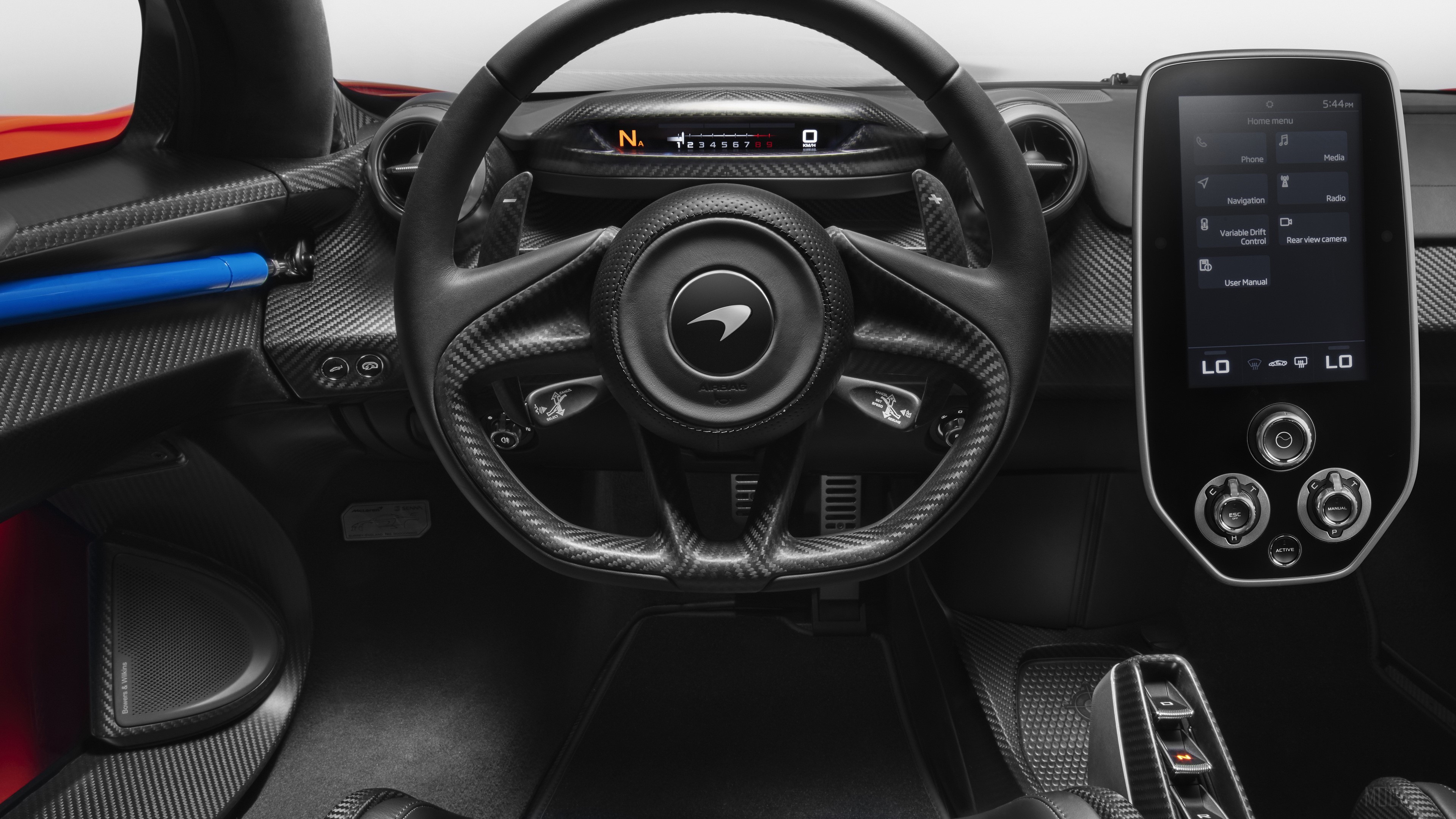 Mclaren Senna Car Interior HD Wallpaper