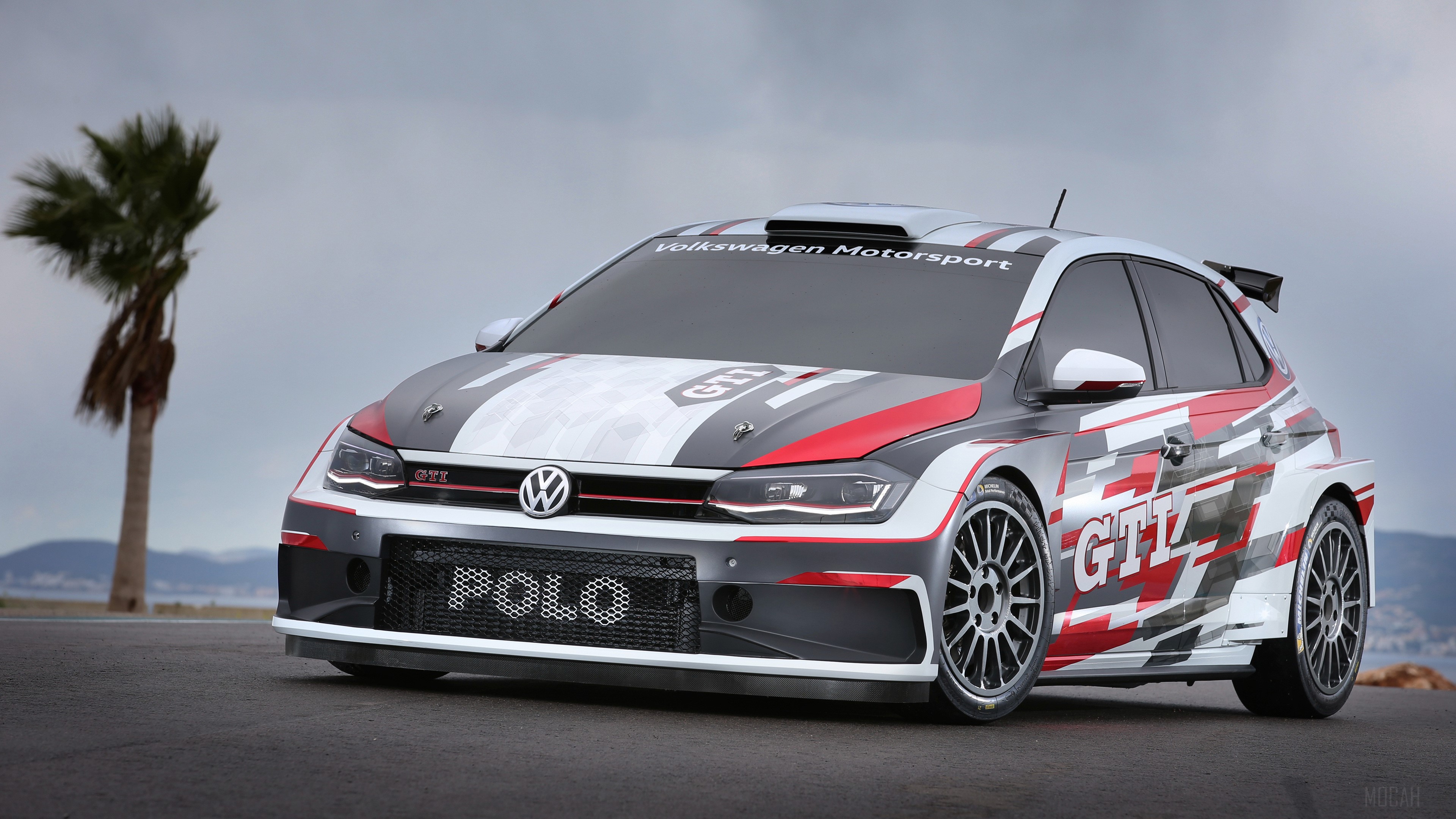 Volkswagen Polo GTI R5 Rally Car 2018 4K HD Wallpaper