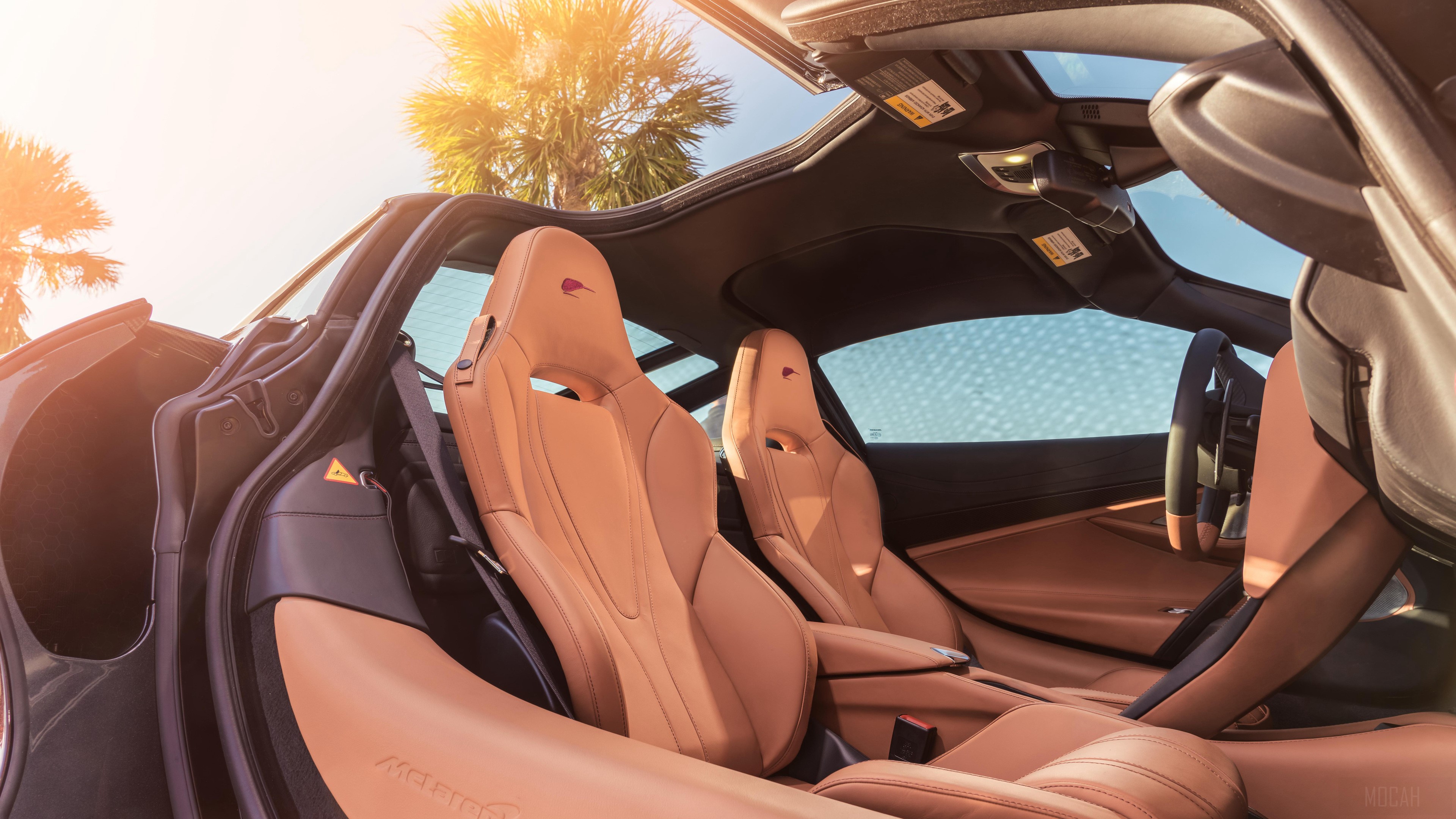 2018 McLaren MSO 720S Coupe Interior HD Wallpaper