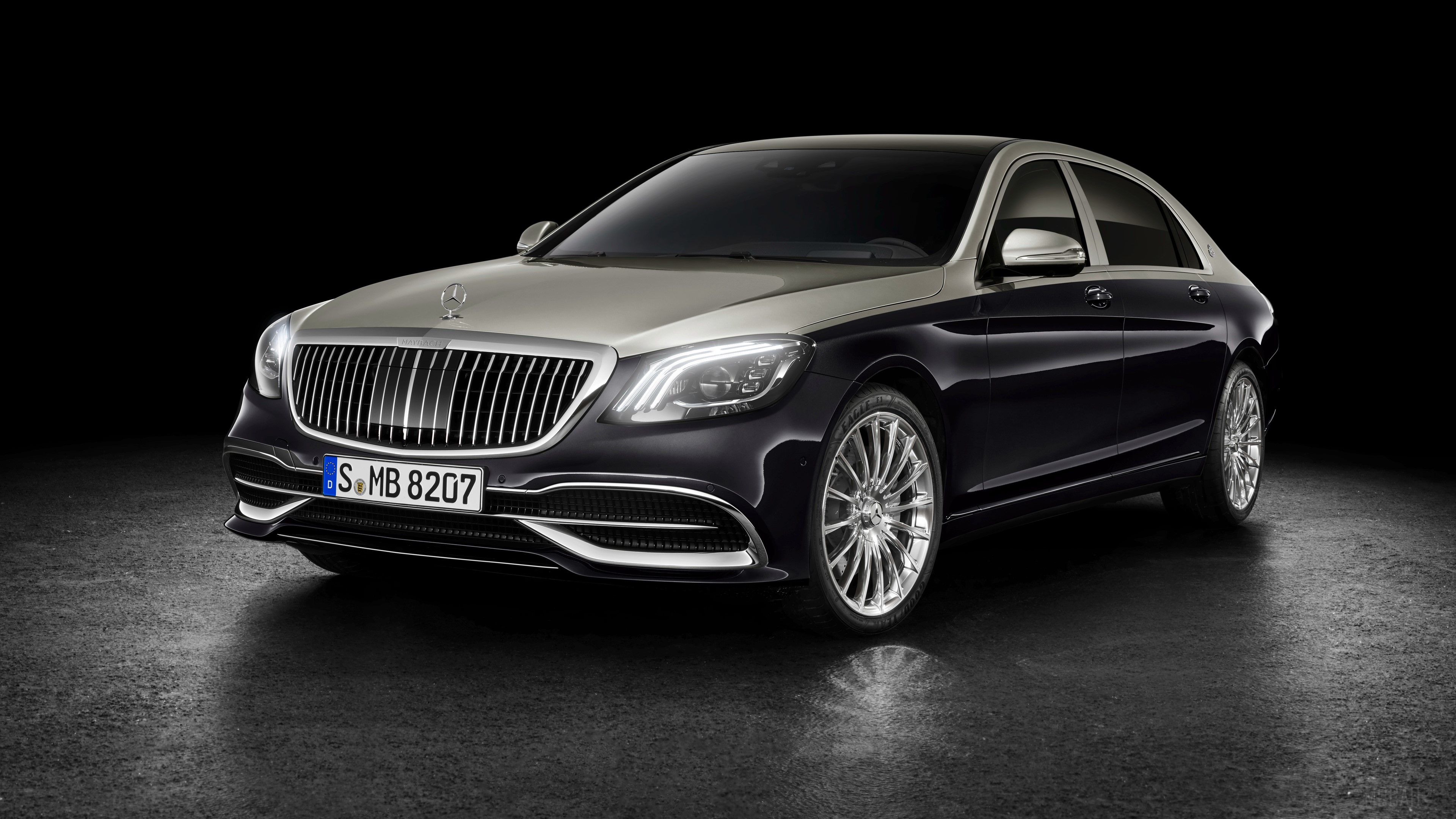 Mercedes-Benz Maybach S 560 2018 4K HD Wallpaper