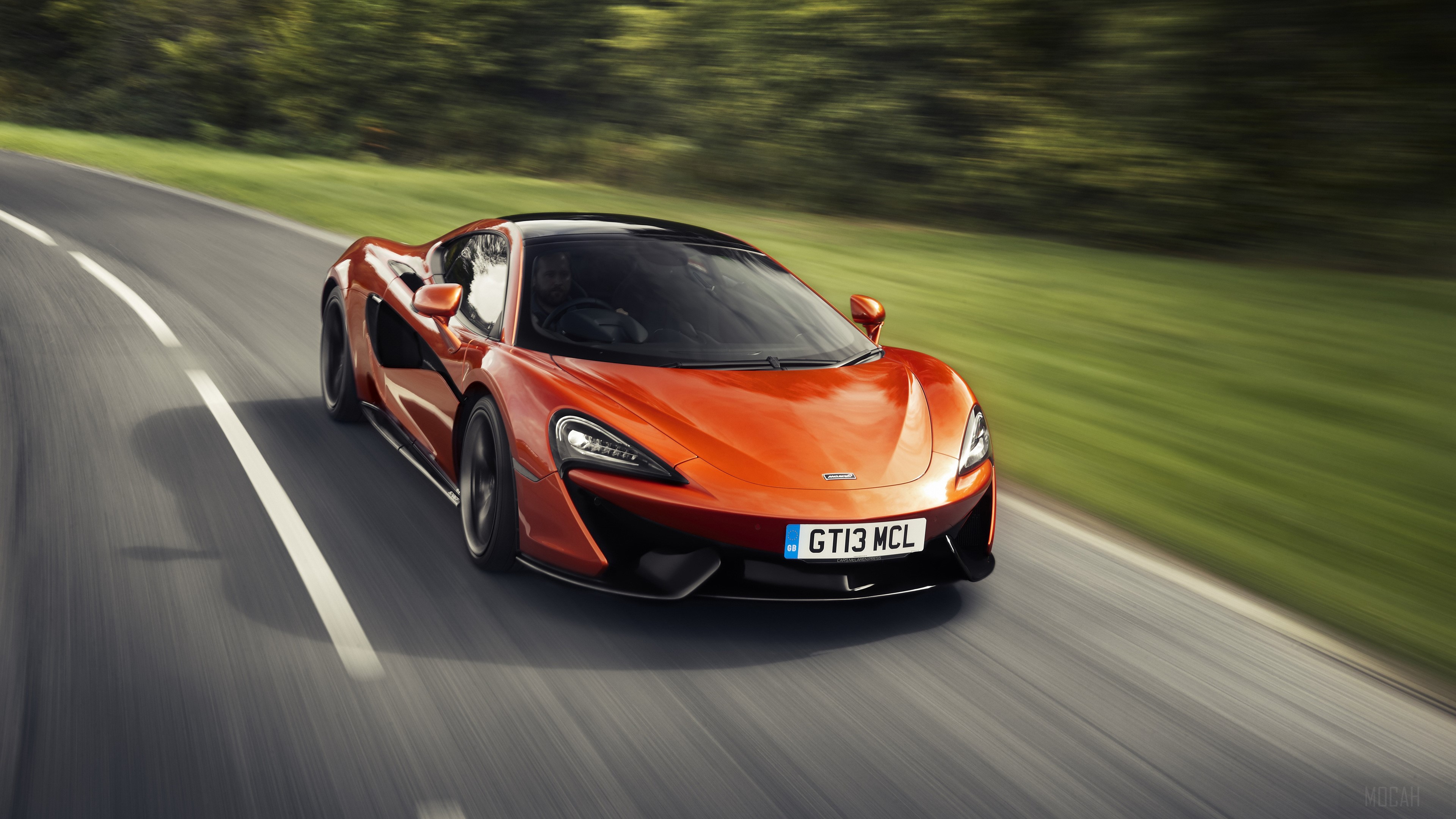 Mclaren 570gt Black Pack 2018 HD Wallpaper