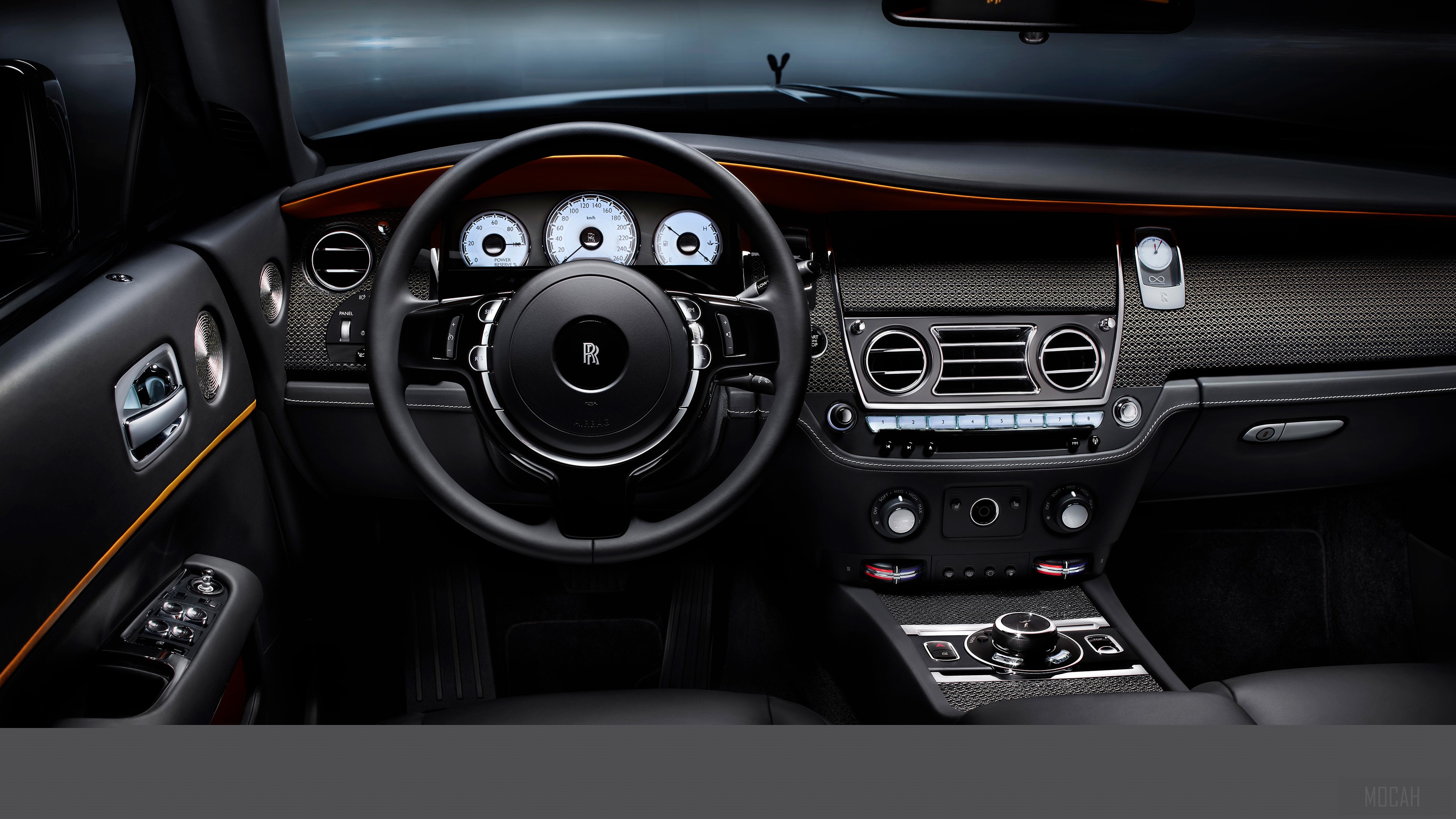 Rolls Royce Dawn Black Badge Interior HD Wallpaper
