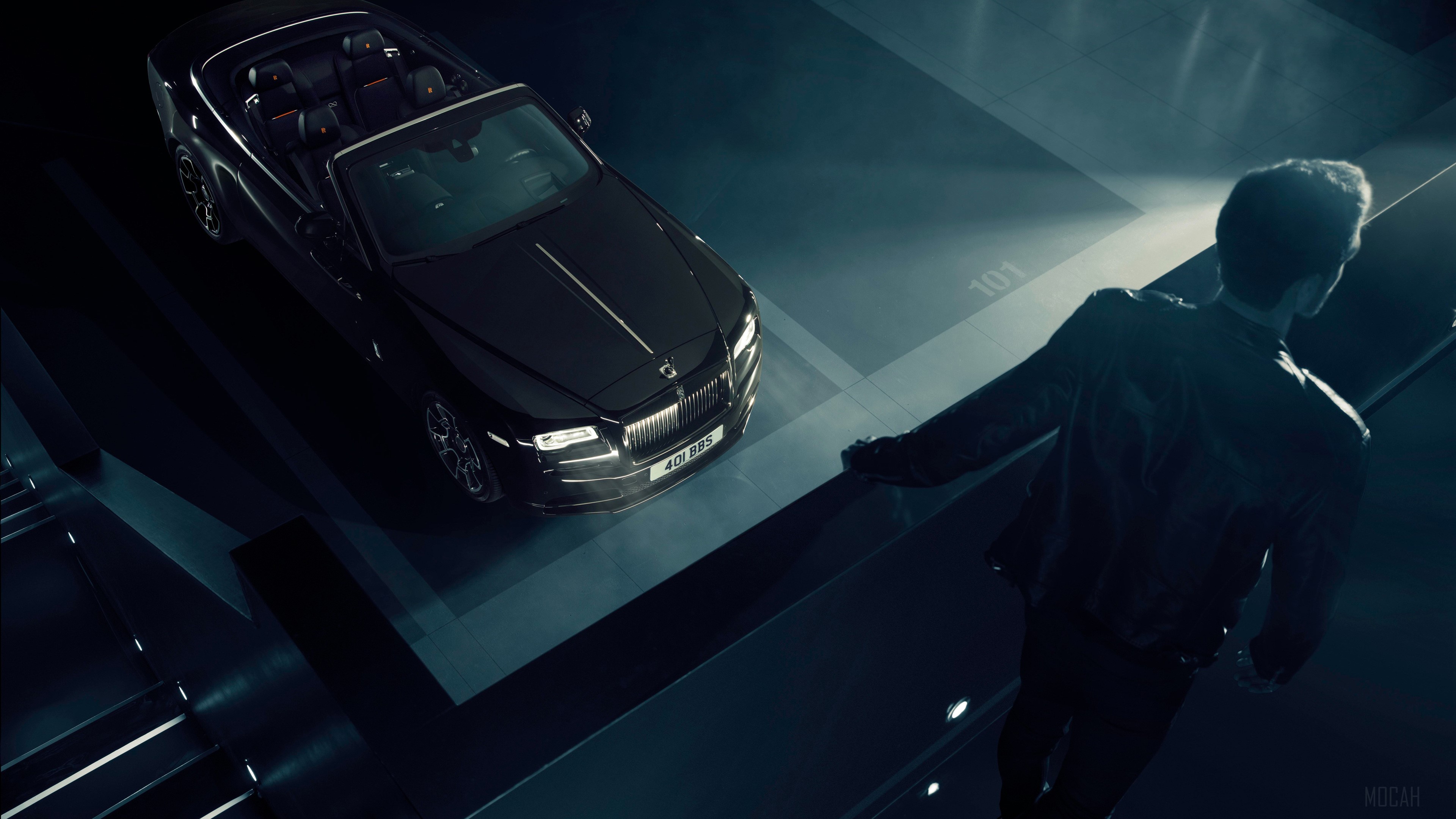 Rolls Royce Dawn Black Badge HD Wallpaper