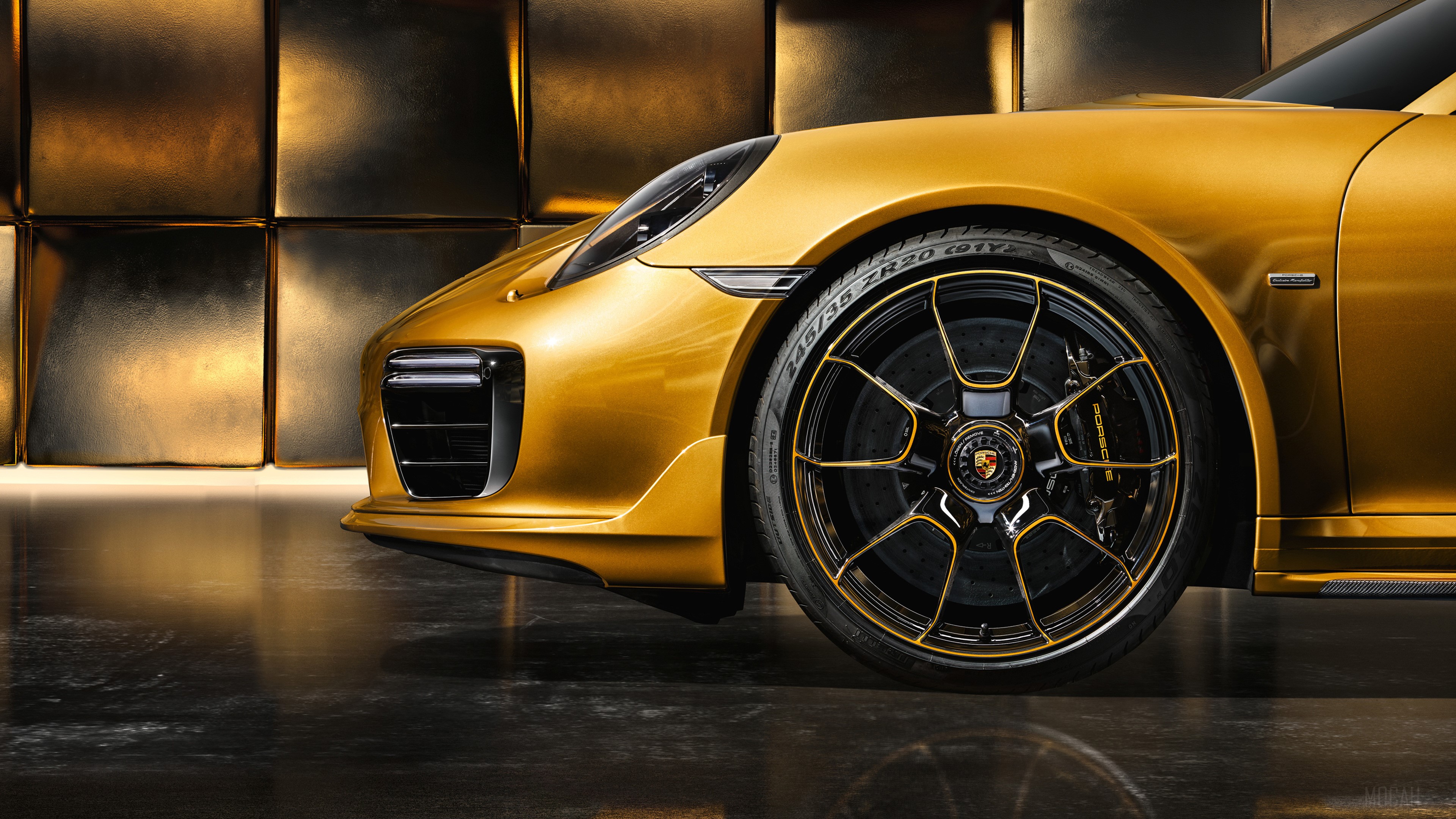 Porsche 911 Turbo Exclusive Series 4K HD Wallpaper