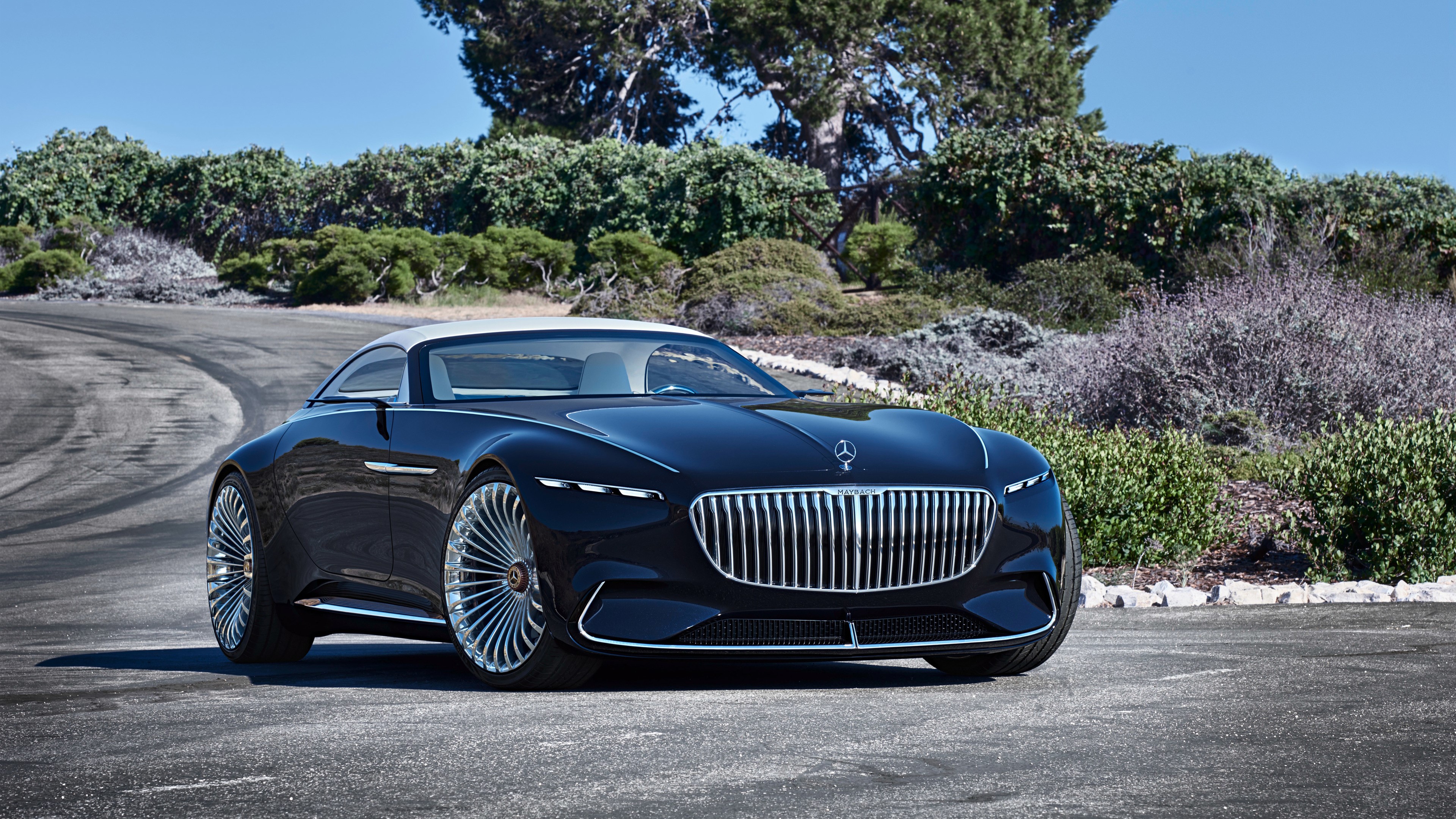 Vision Mercedes-Maybach 6 Cabriolet 4K HD Wallpaper