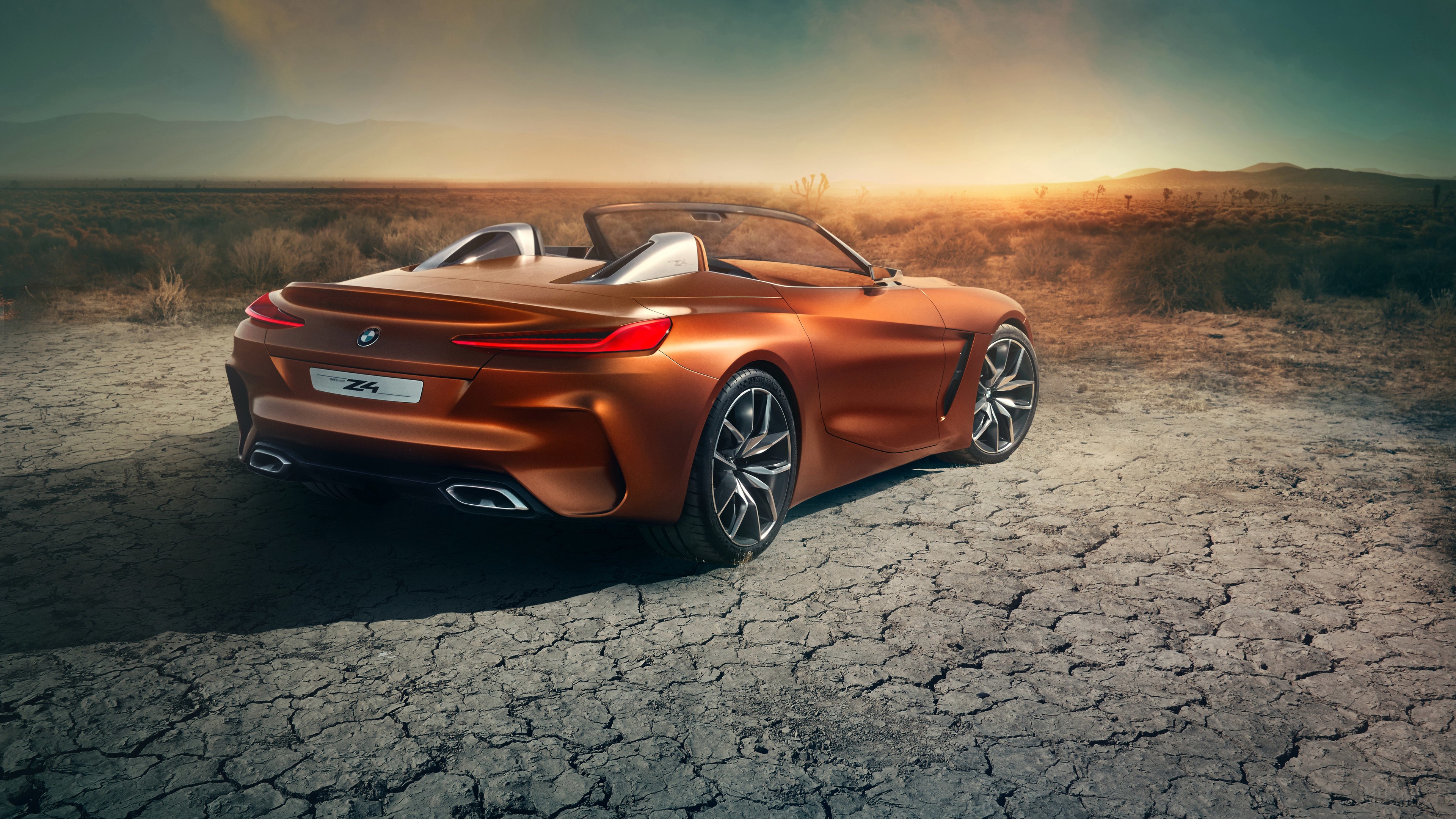 BMW Concept Z4 2017 4K Rear HD Wallpaper