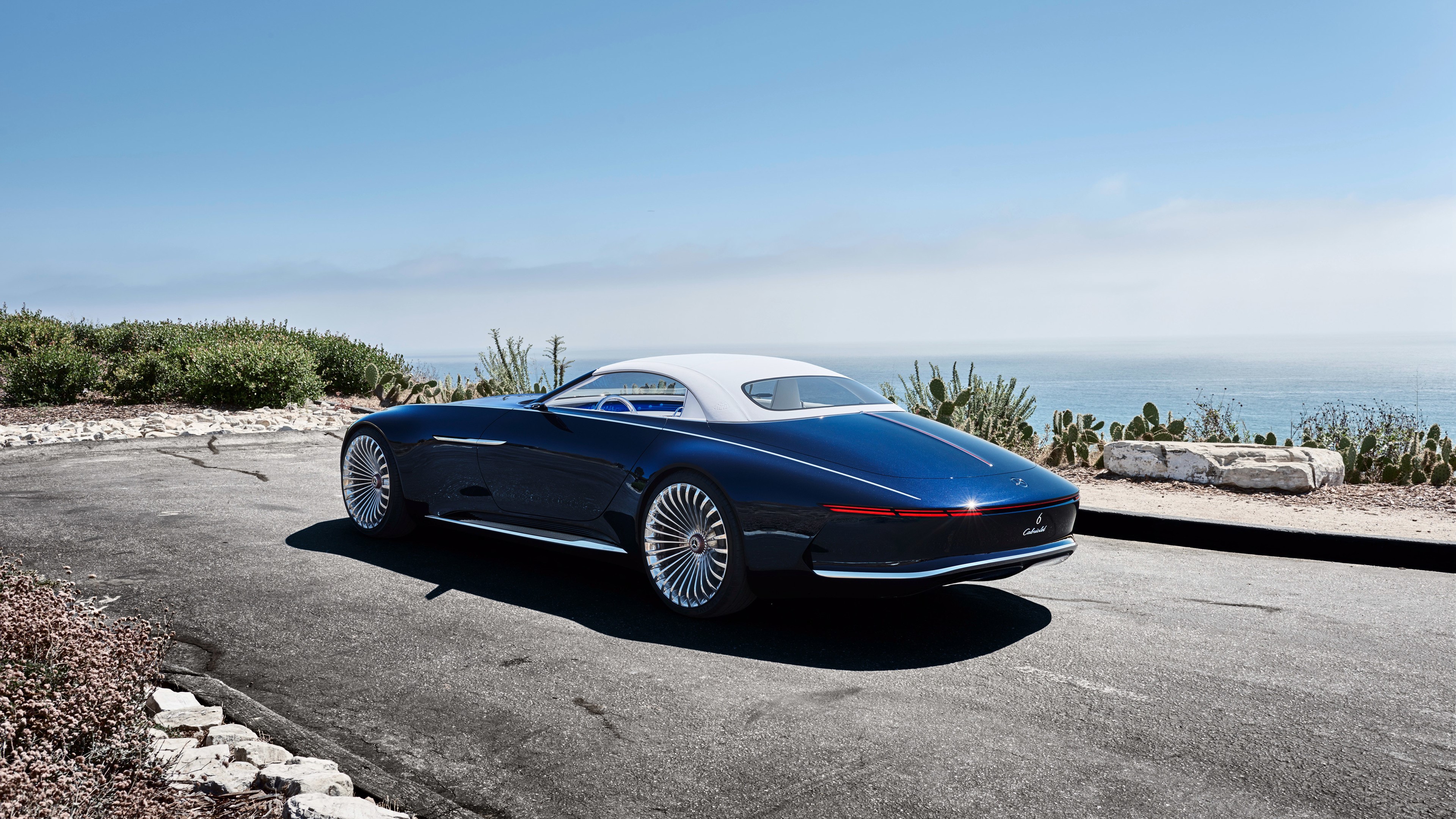 Mercedes Maybach 6 Cabriolet Rear HD Wallpaper