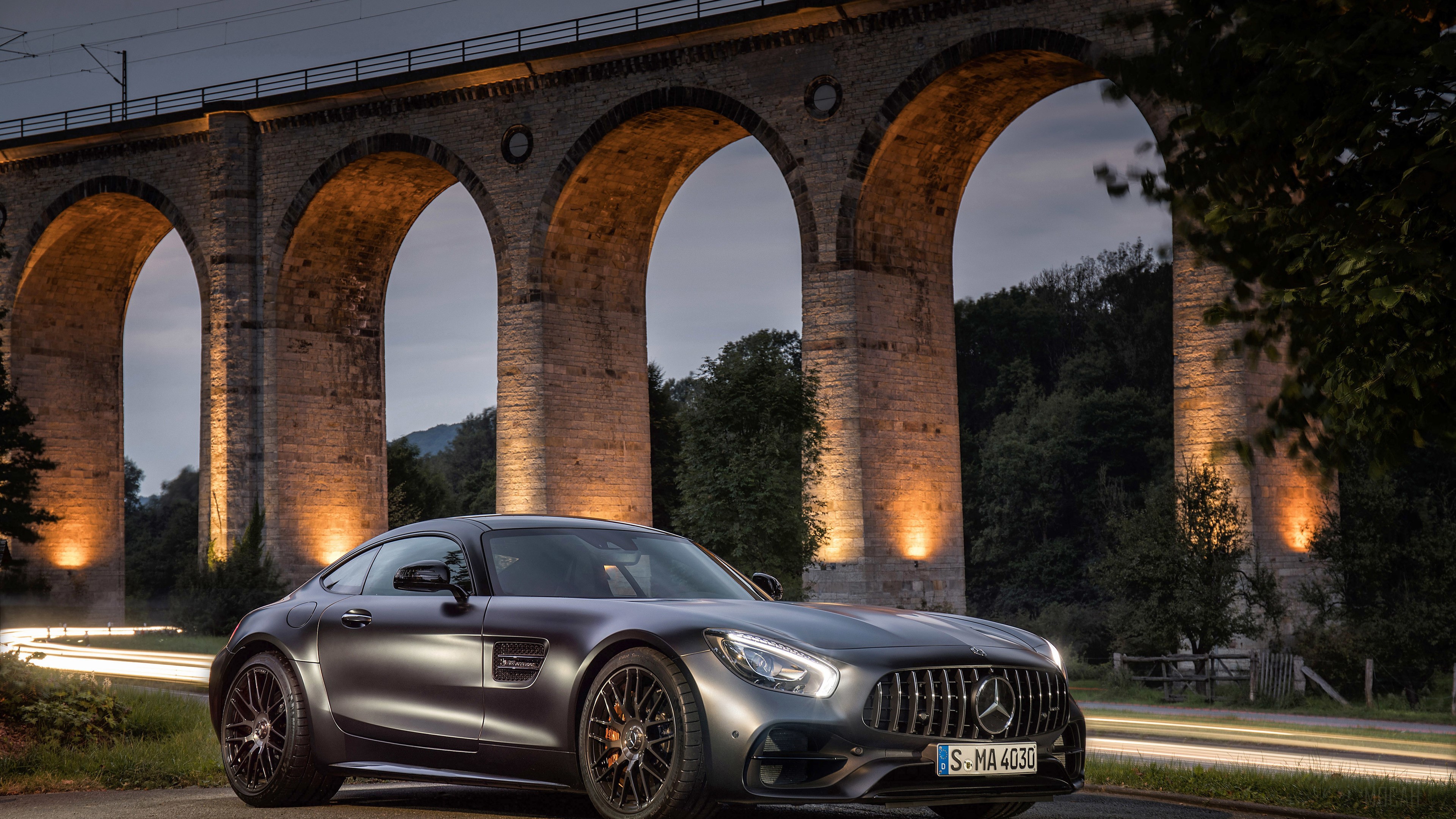 Mercedes-AMG GT C Edition 50 2017 4K HD Wallpaper